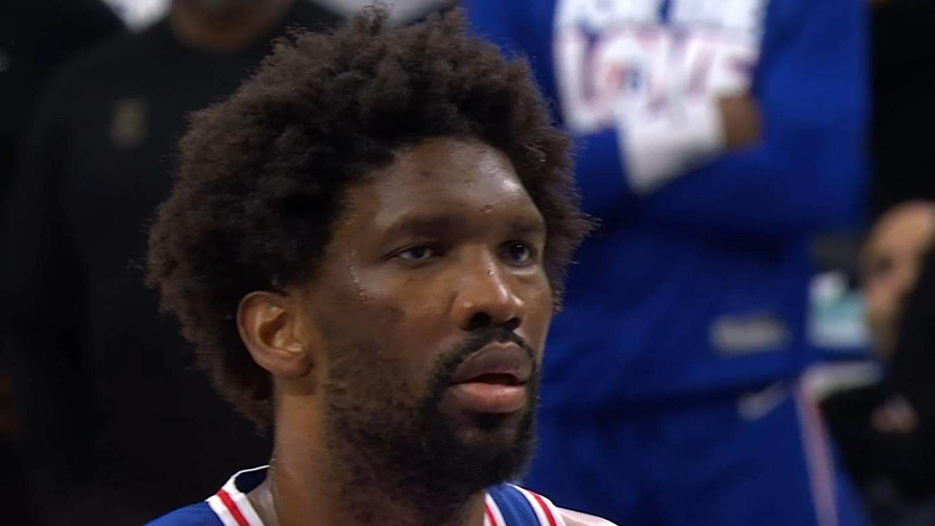 Joel Embiid Sixers 26 avril 2024