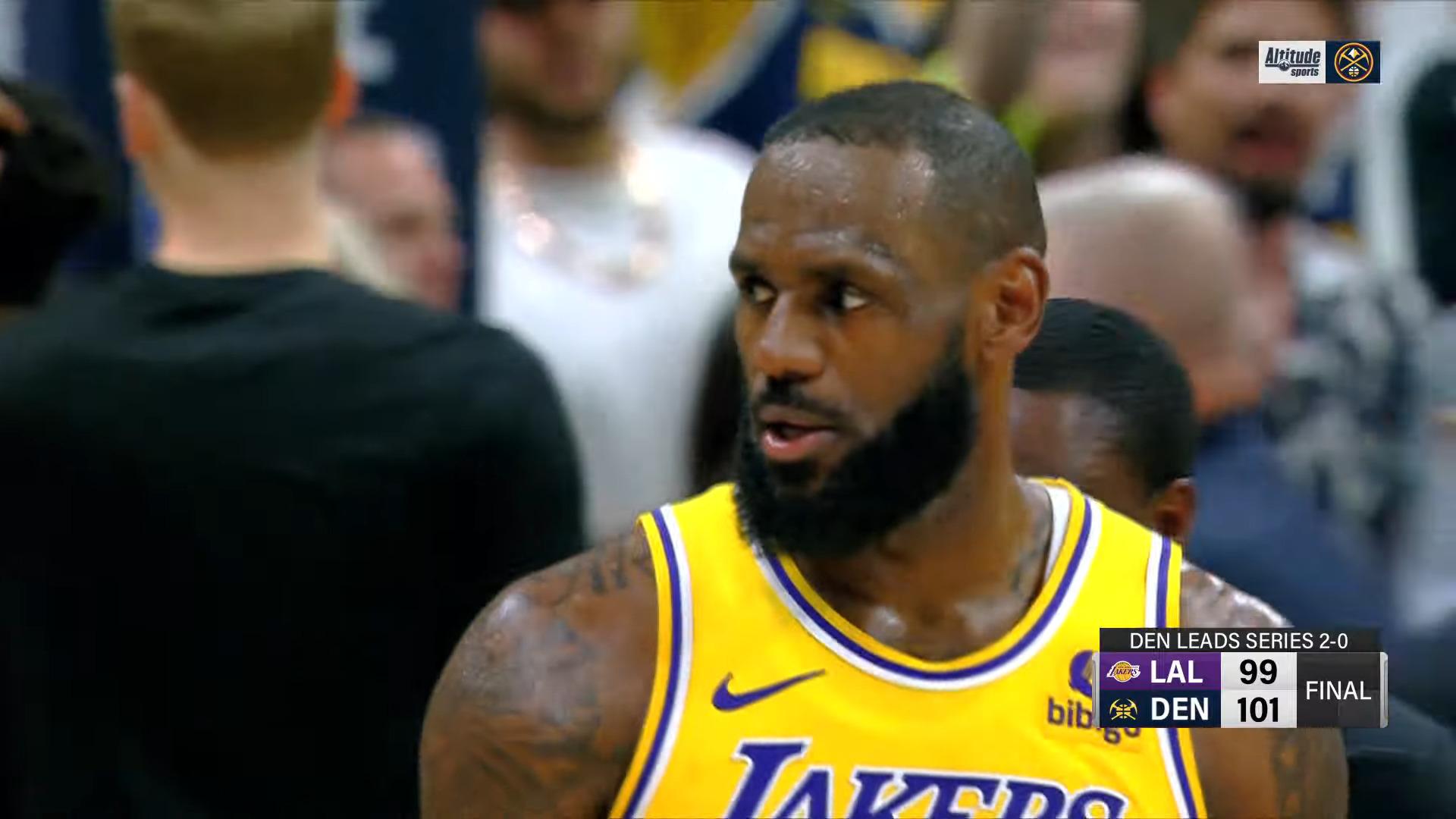 LeBron James Lakers 23 avril 2024