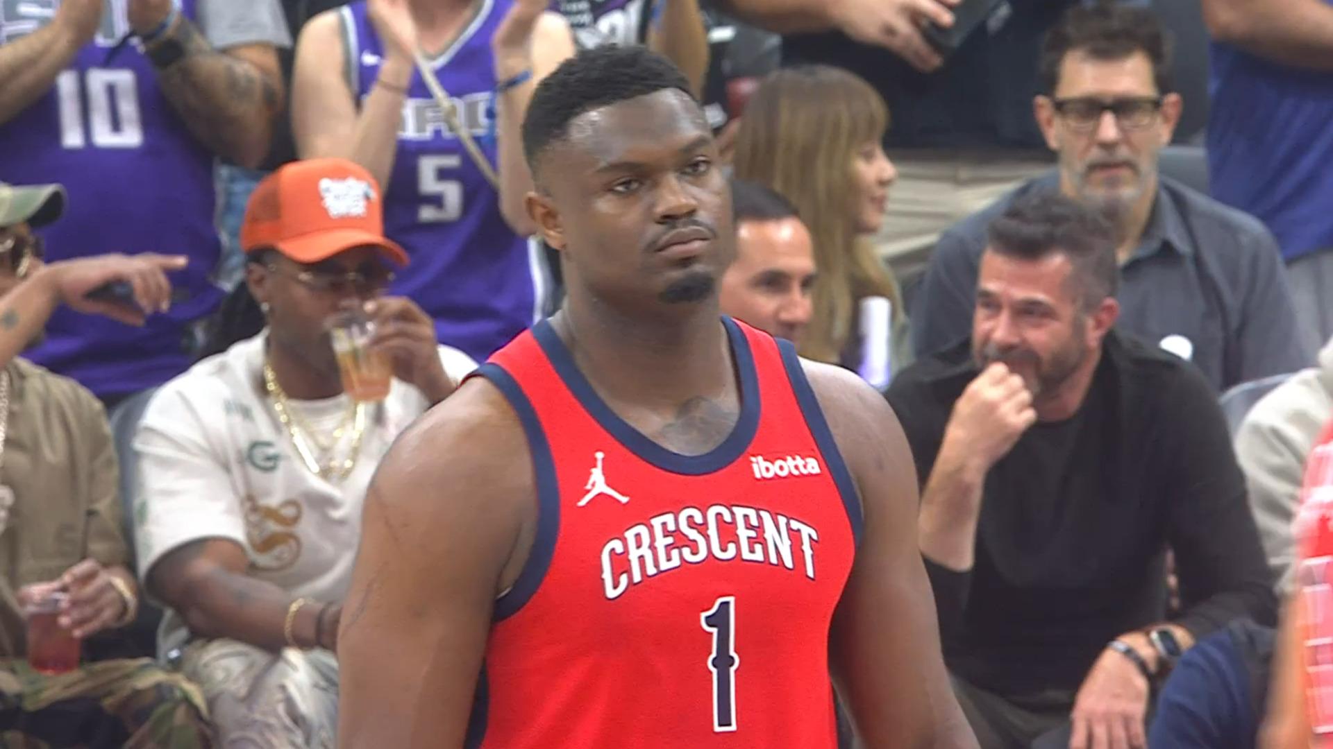 Zion Williamson Pelicans 12 avril 2024