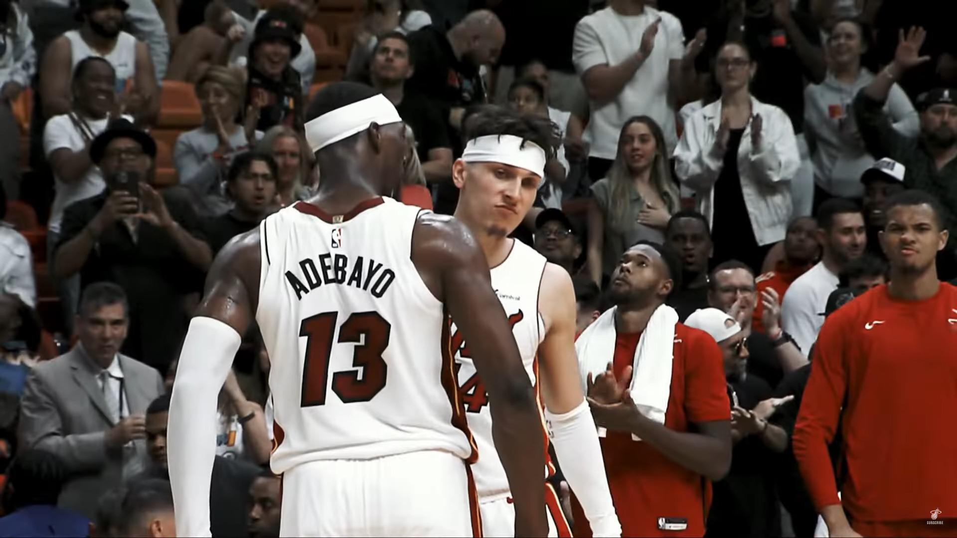 Bam Adebayo Tyler Herro 28 avril 2024