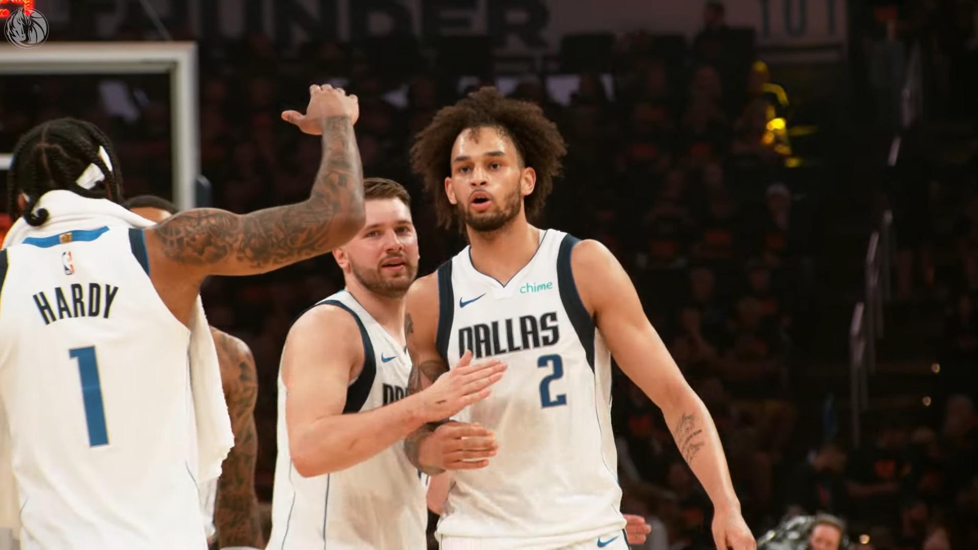 Dereck Lively II Dallas Mavericks 19 mai 2024