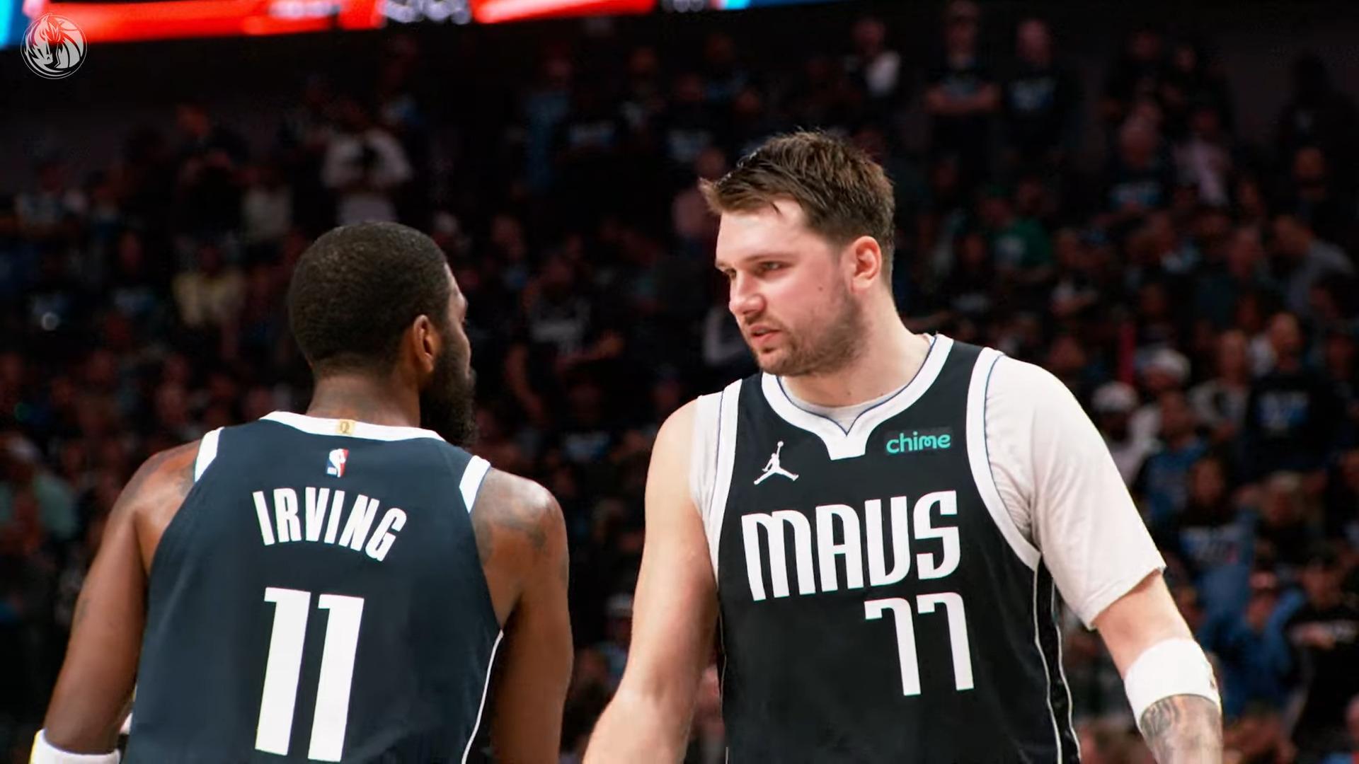Luka Doncic Kyrie Irving Mavericks 8 mai 2024