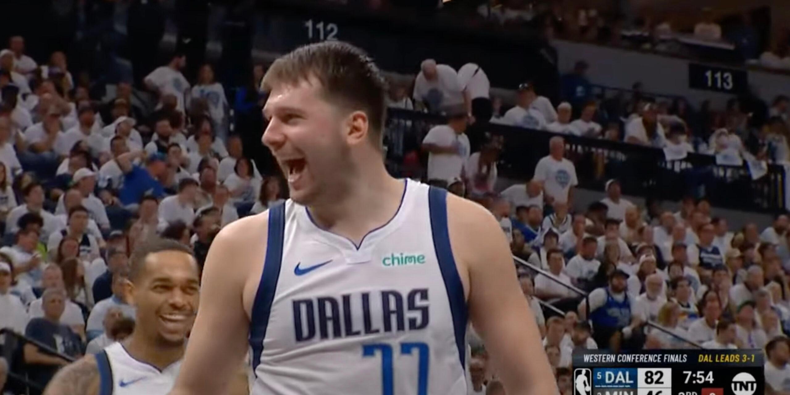 Luka Doncic TrashTalk NBA Playoffs
