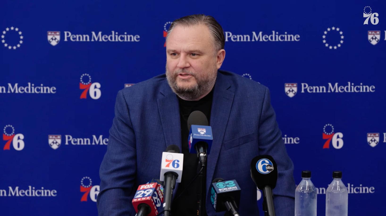 Daryl Morey Philadelphie Sixers 7 mai 2024