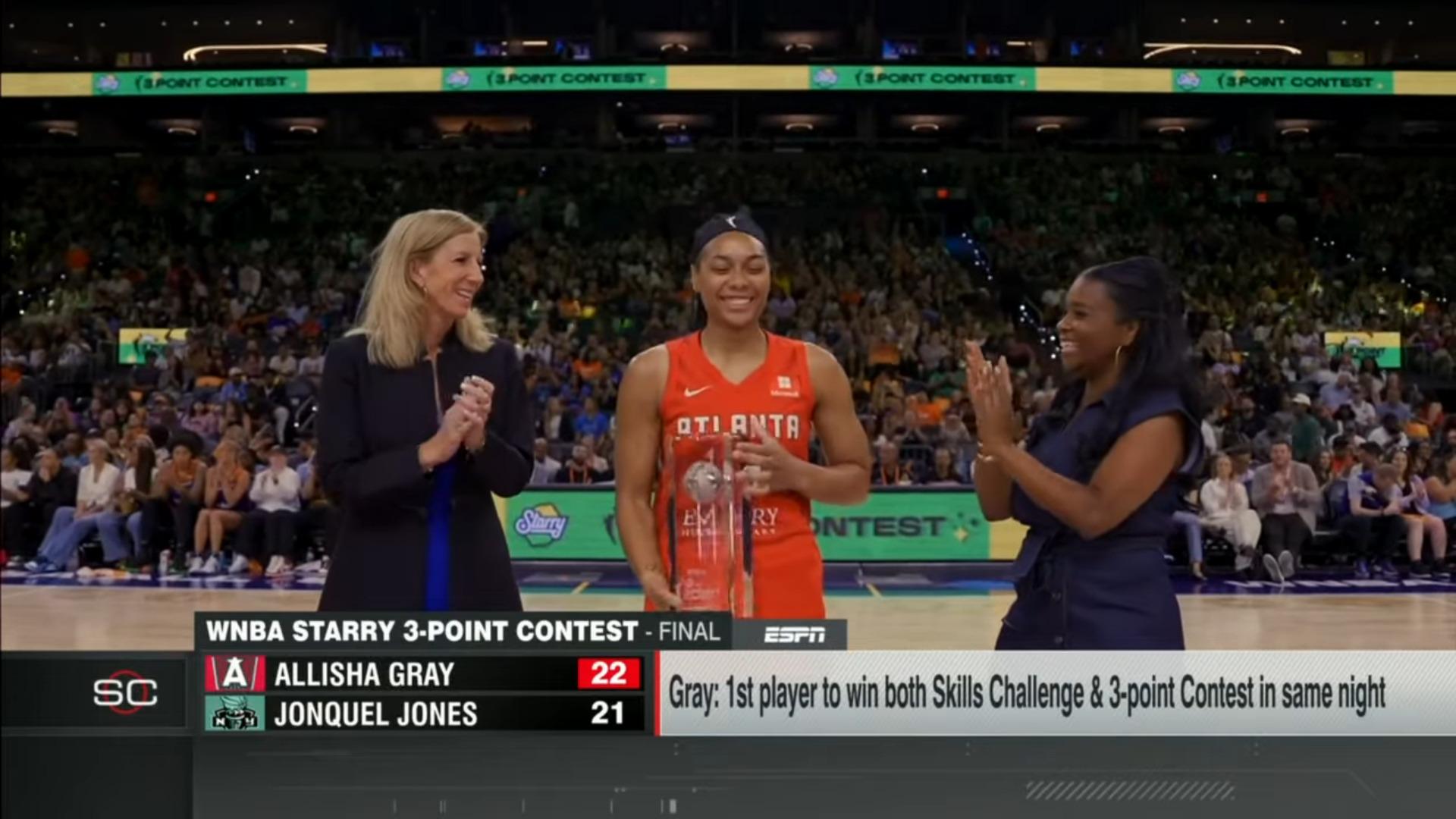 Allisha Gray WNBA 20 juillet 2024