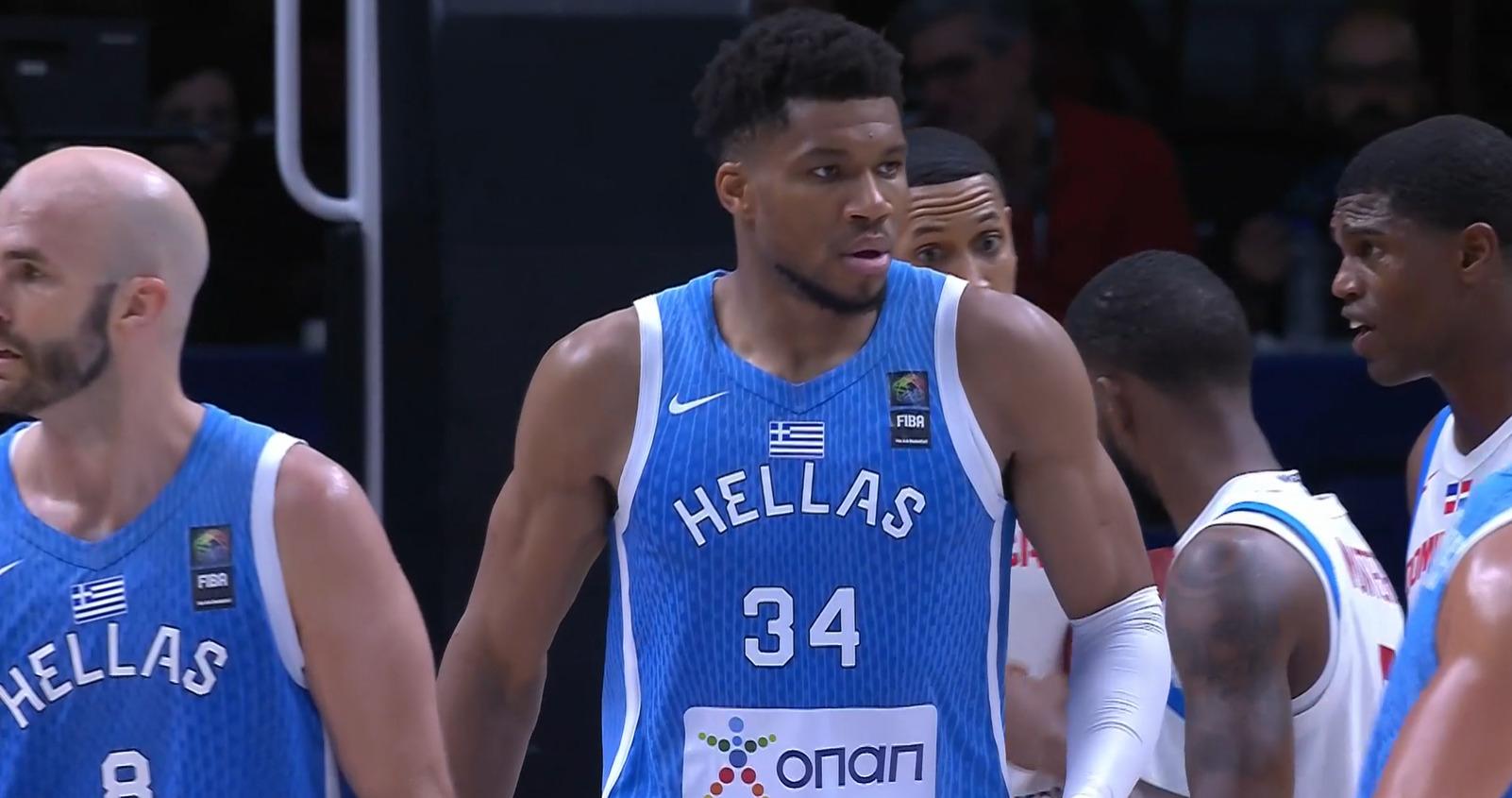 Giannis Antetokounmpo, Grèce 3 juillet 2024