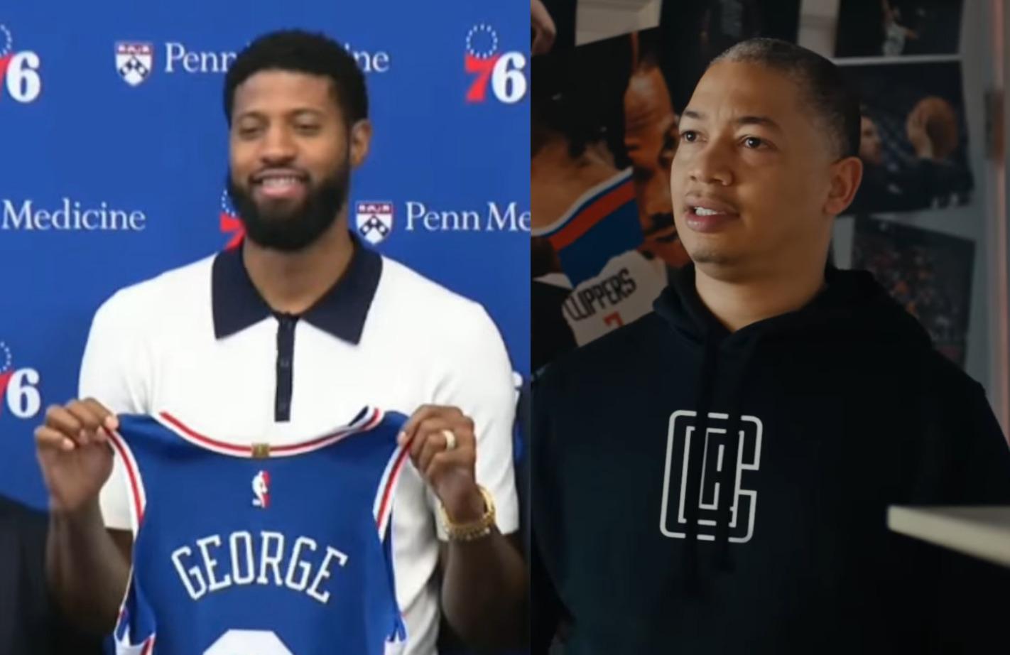 NBA Tyronn Lue Paul George 29 aout 2024