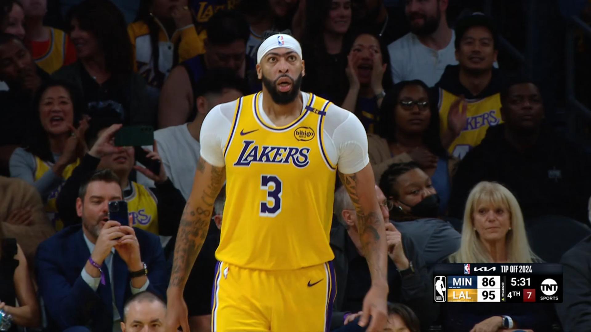 Anthony Davis Lakers 23 octobre 2024