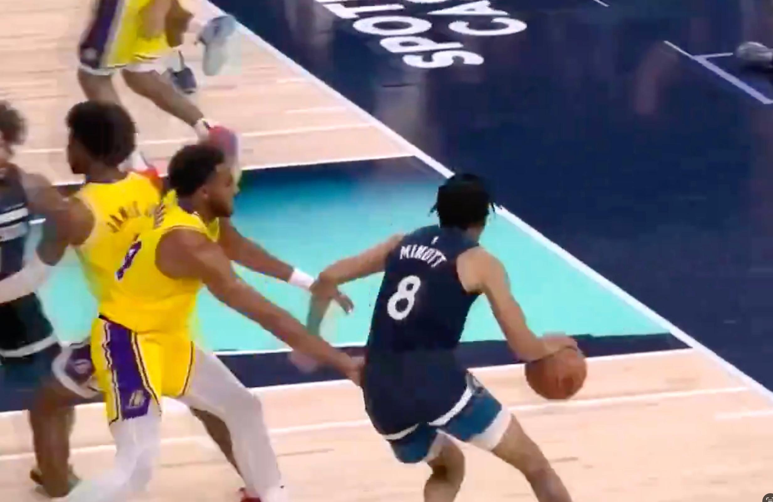 Josh Minott Minnesota Timberwolves 5 octobre 2024