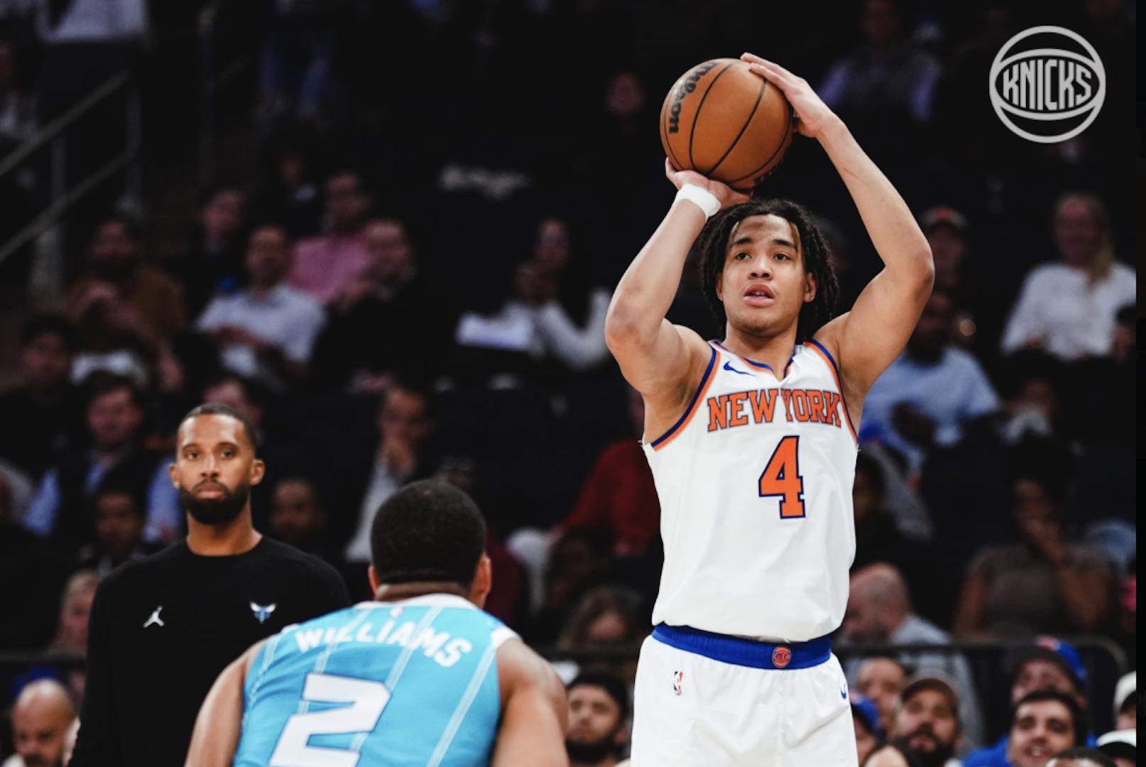 Pacôme Dadiet New York Knicks 16 octobre 2024