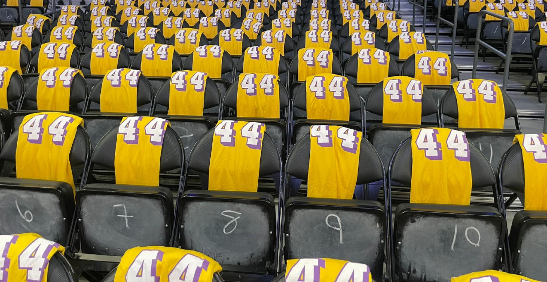 Jerry West hommage Lakers 23 octobre 2024