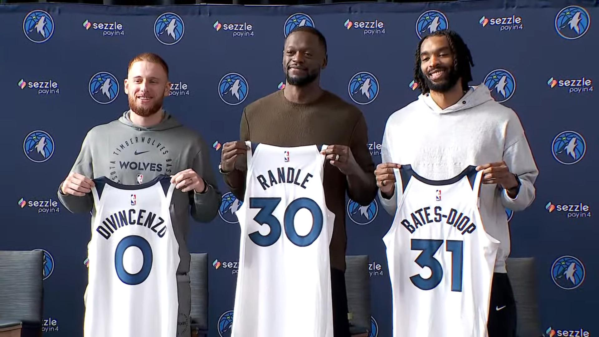 Julius Randle Wolves 4 octobre 2024