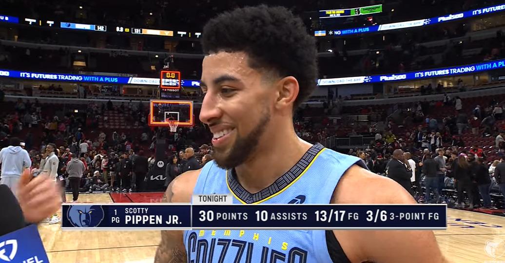 Scotty Pippen Jr. 24 novembre 2024