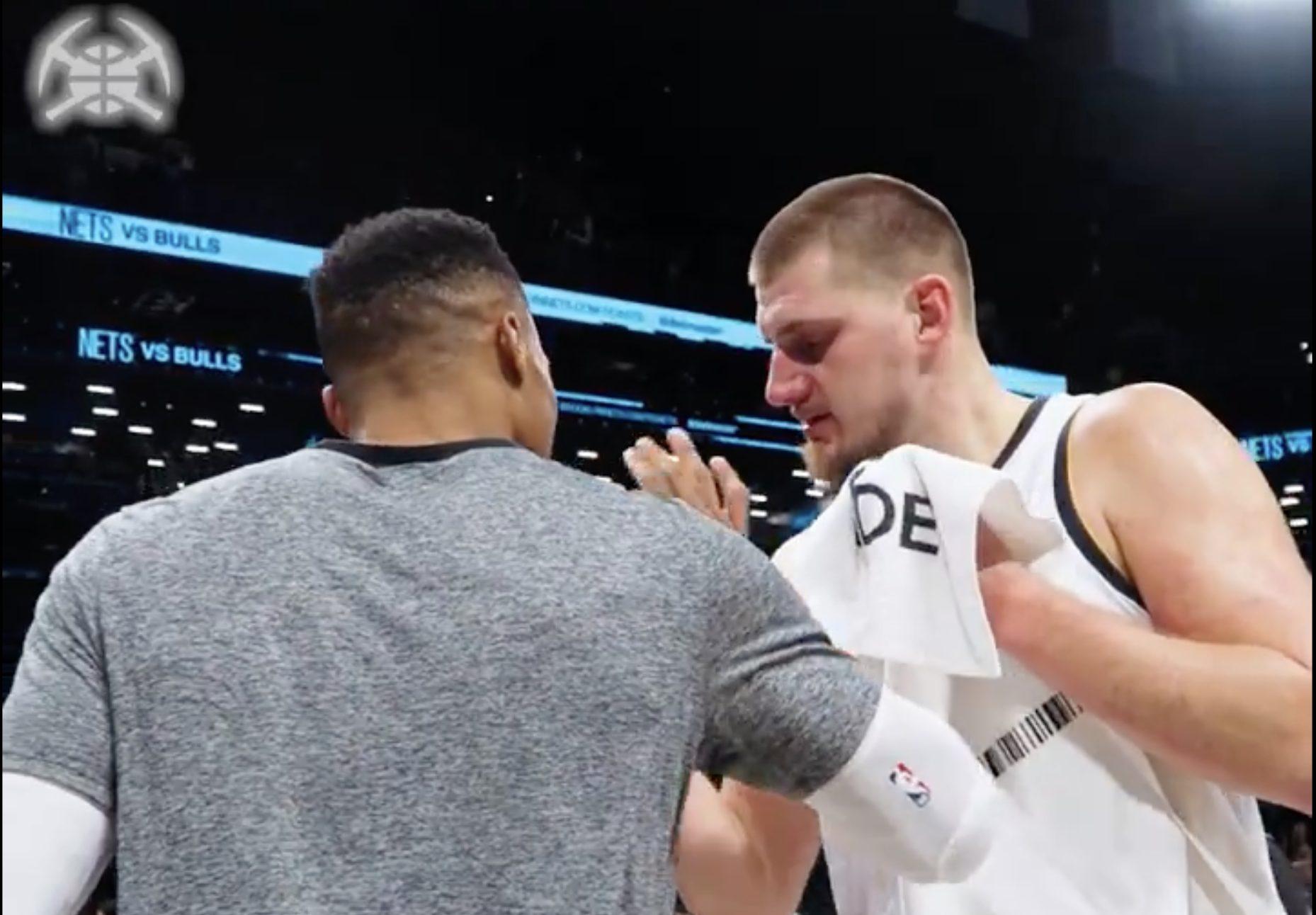 Russell Westbrook et Nikola Jokic Nuggets