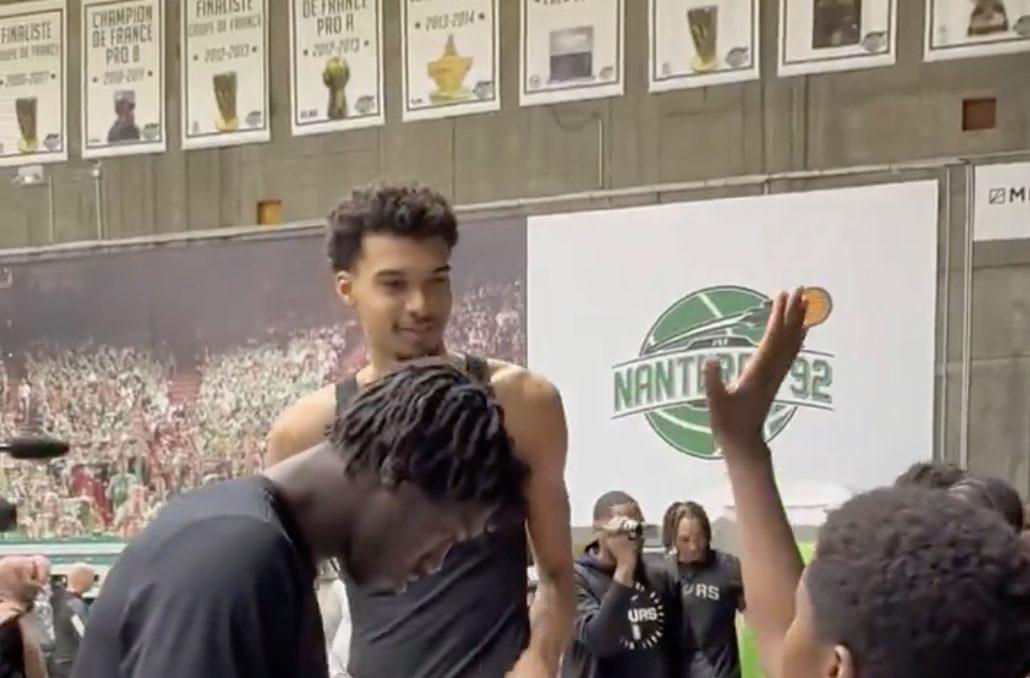 Victor Wembanyama à Nanterre, 20 janvier 2025