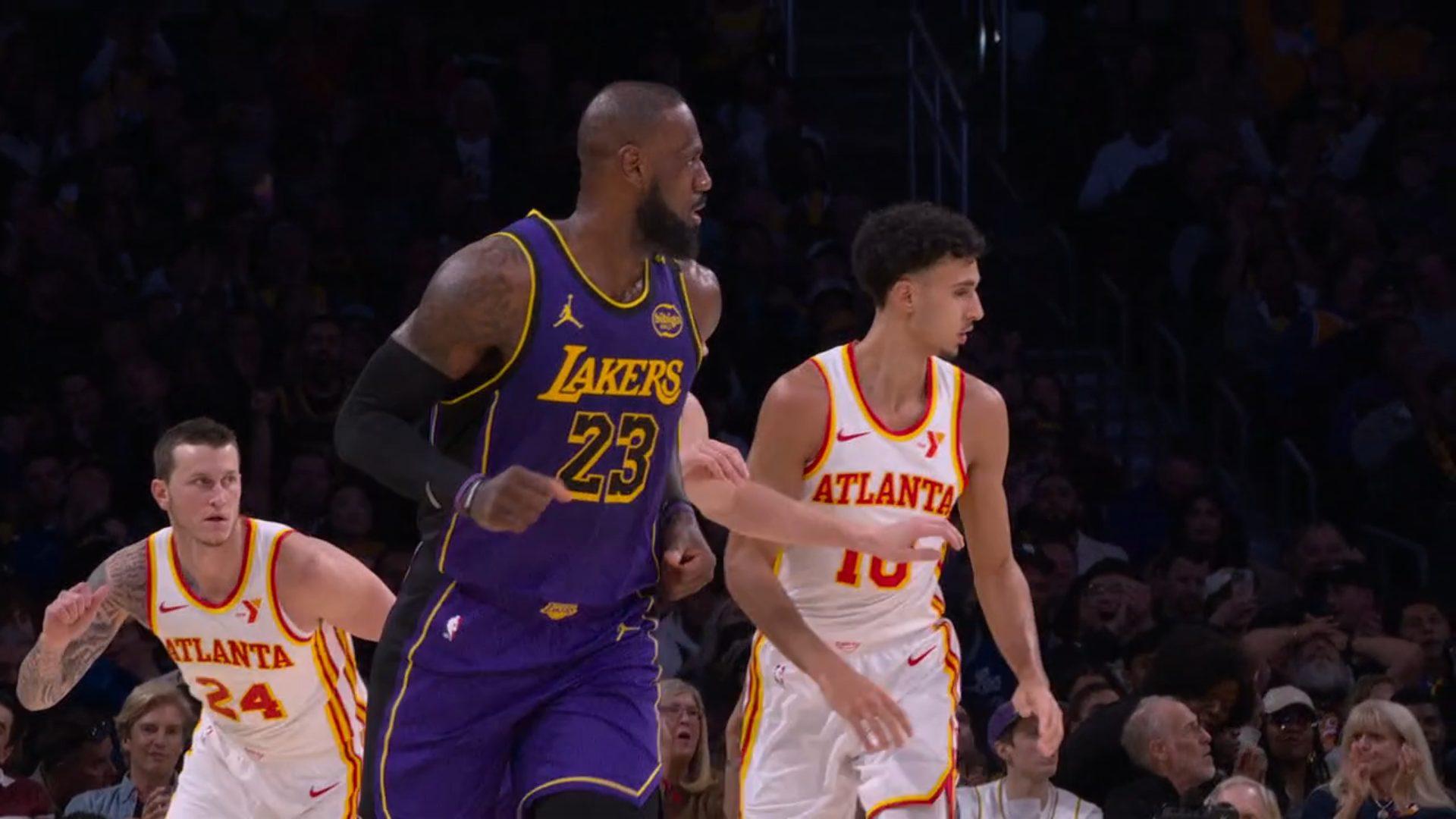 LeBron James Lakers 4 janvier 2025