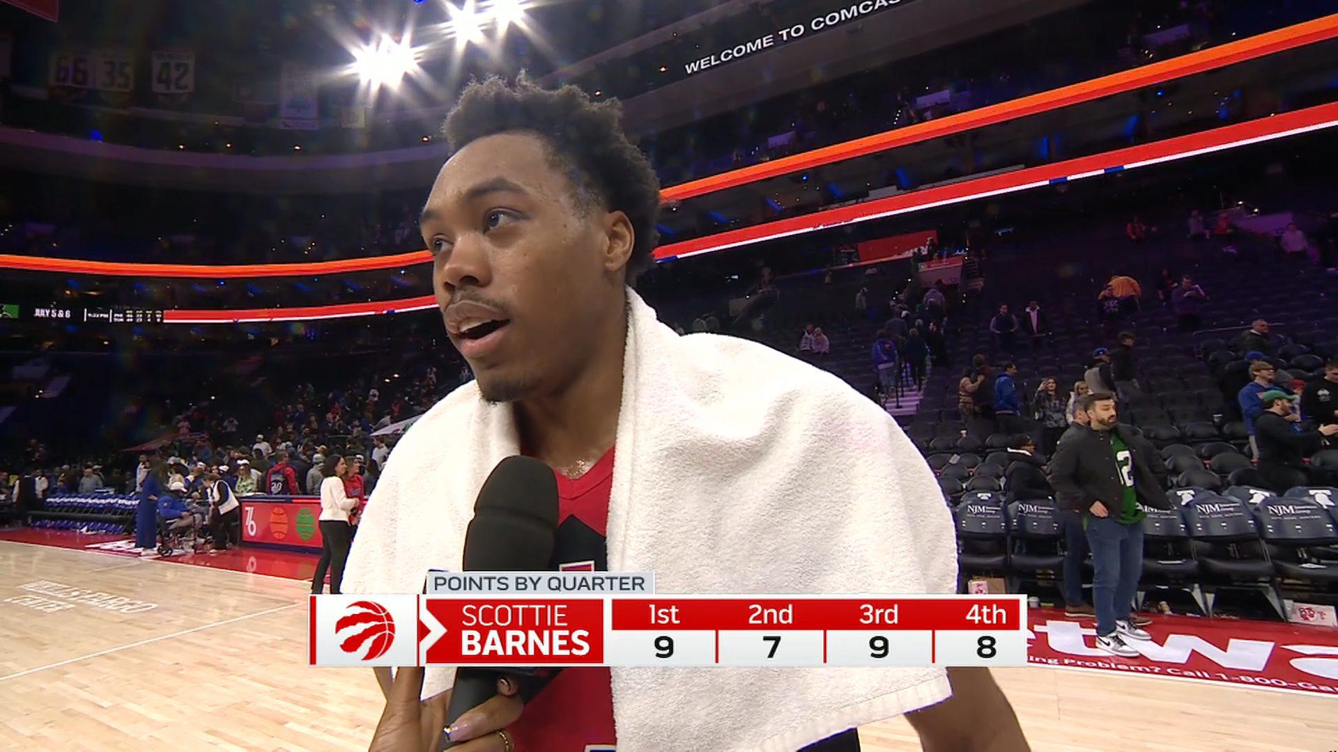 Scottie Barnes Raptors 12 février 2025