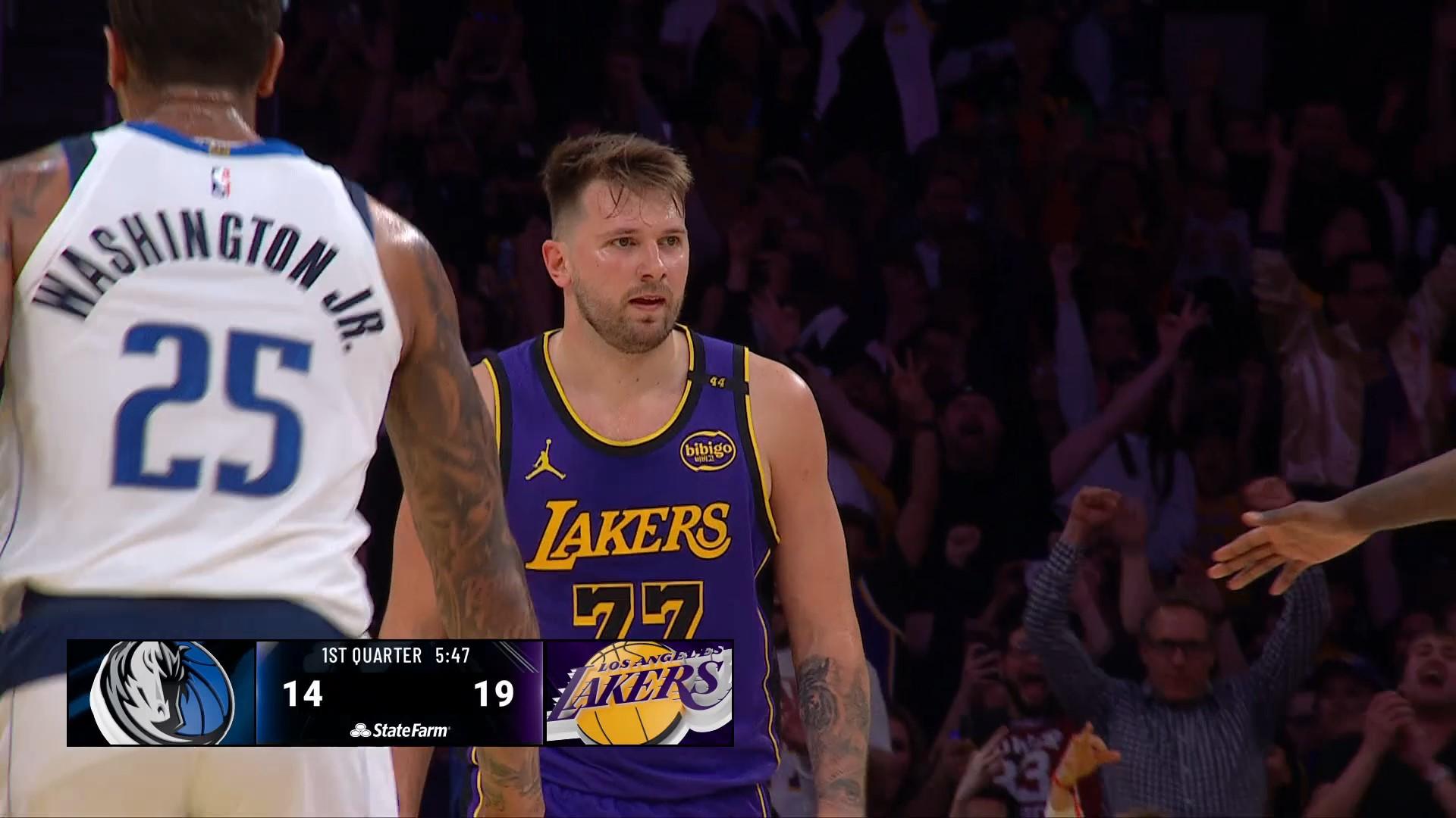 luka doncic mavericks lakers
