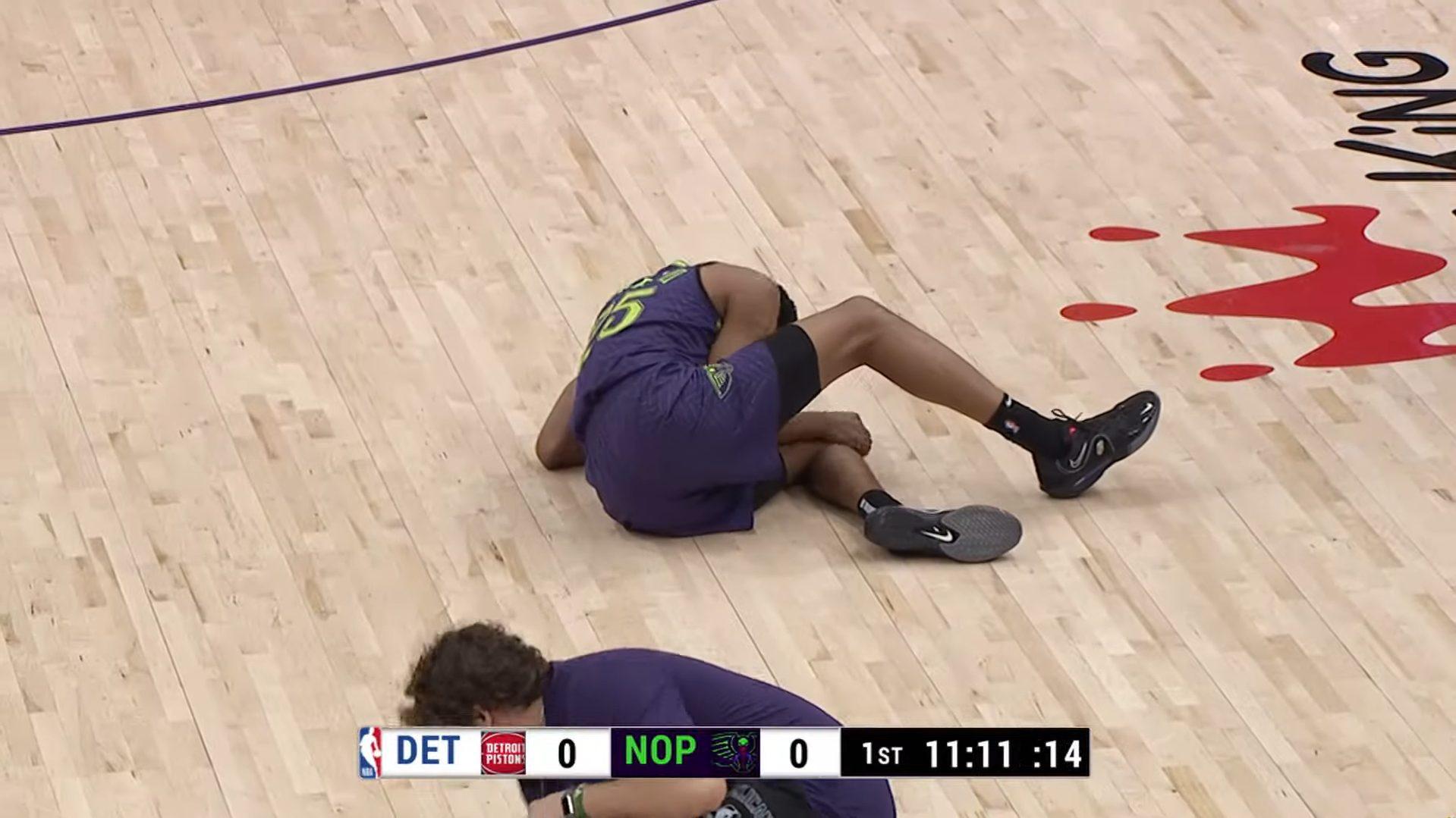 Trey Murphy blessure