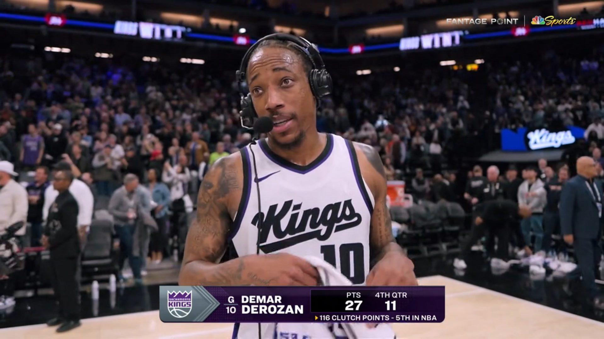 DeMar DeRozan Kings 20 mars 2025