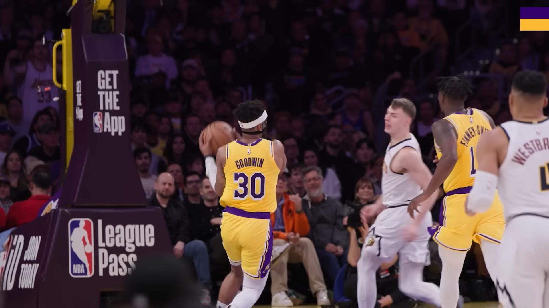 Jordan Goodwin Lakers 27 mars 2025