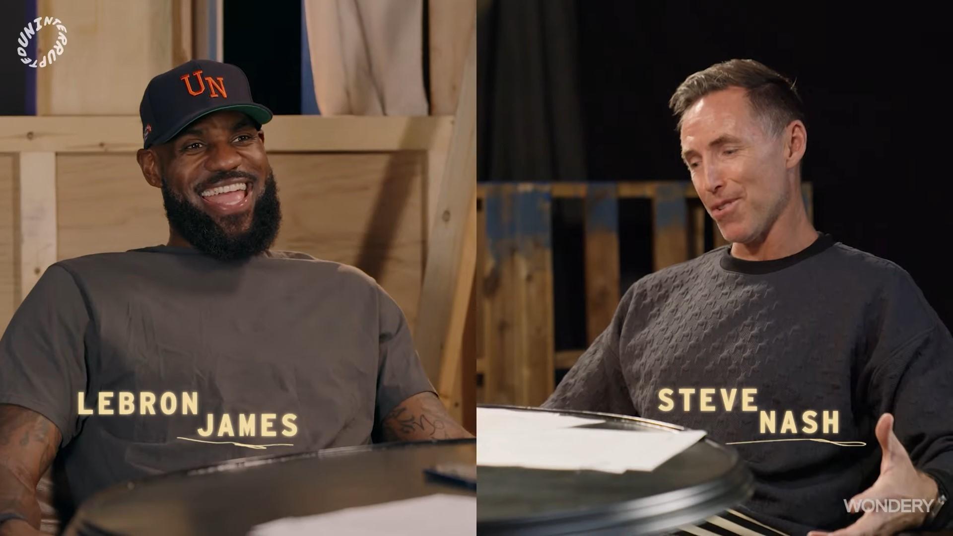 lebron james steve nash mind the game