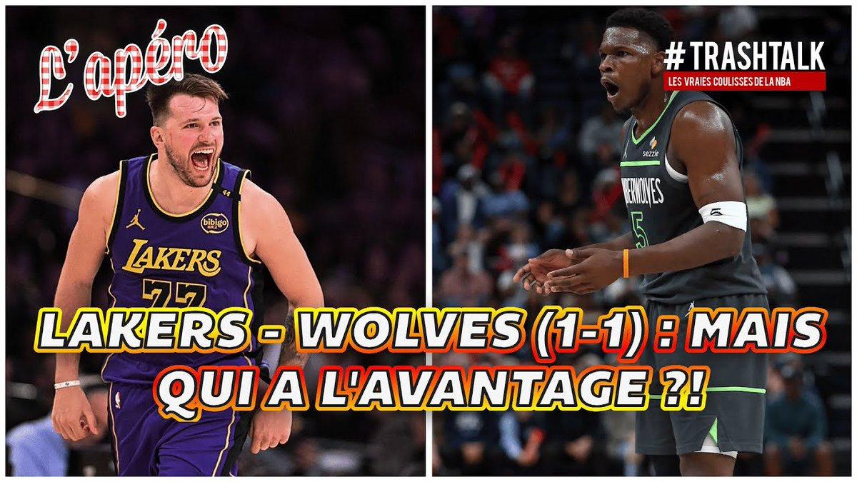 Apéro TrashTalk Wolves Lakers Playoffs
