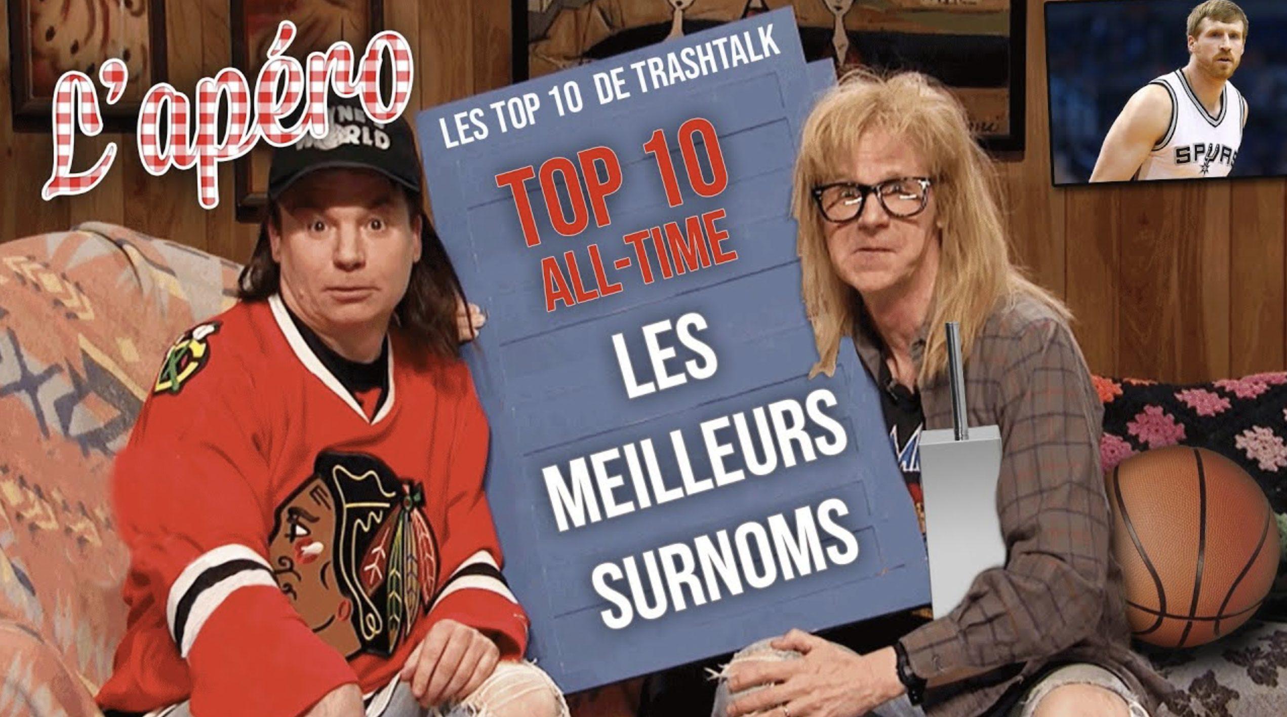 Top 10 les meilleurs surnoms TrashTalk