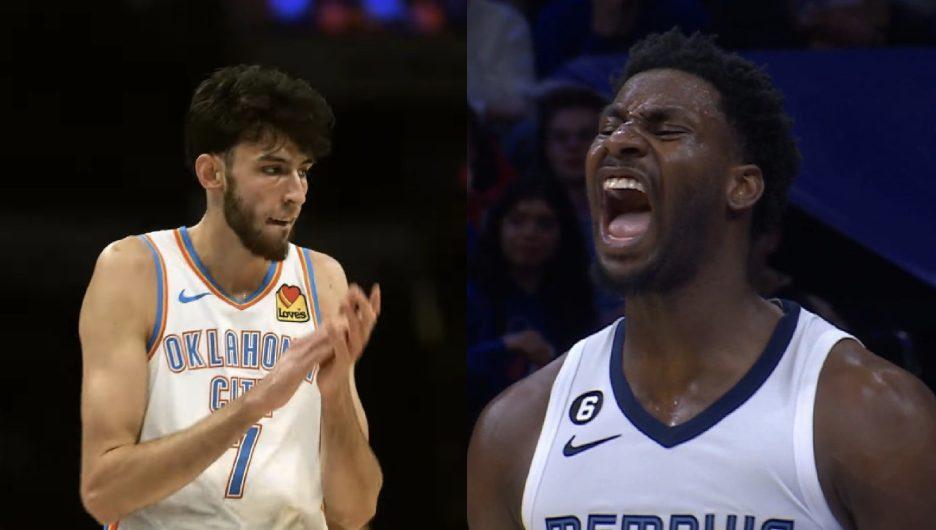 Chet Holmgren Jaren Jackson Jr Thunder - Grizzlies
