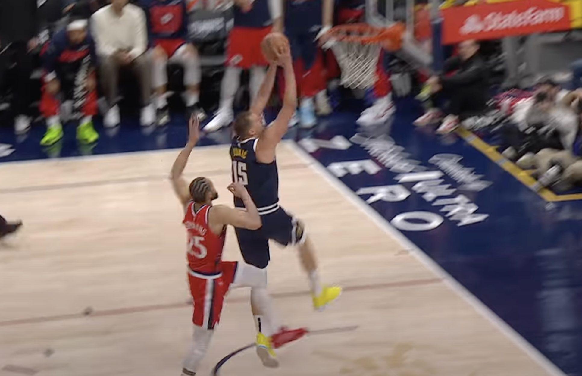 Nikola Jokic dunk