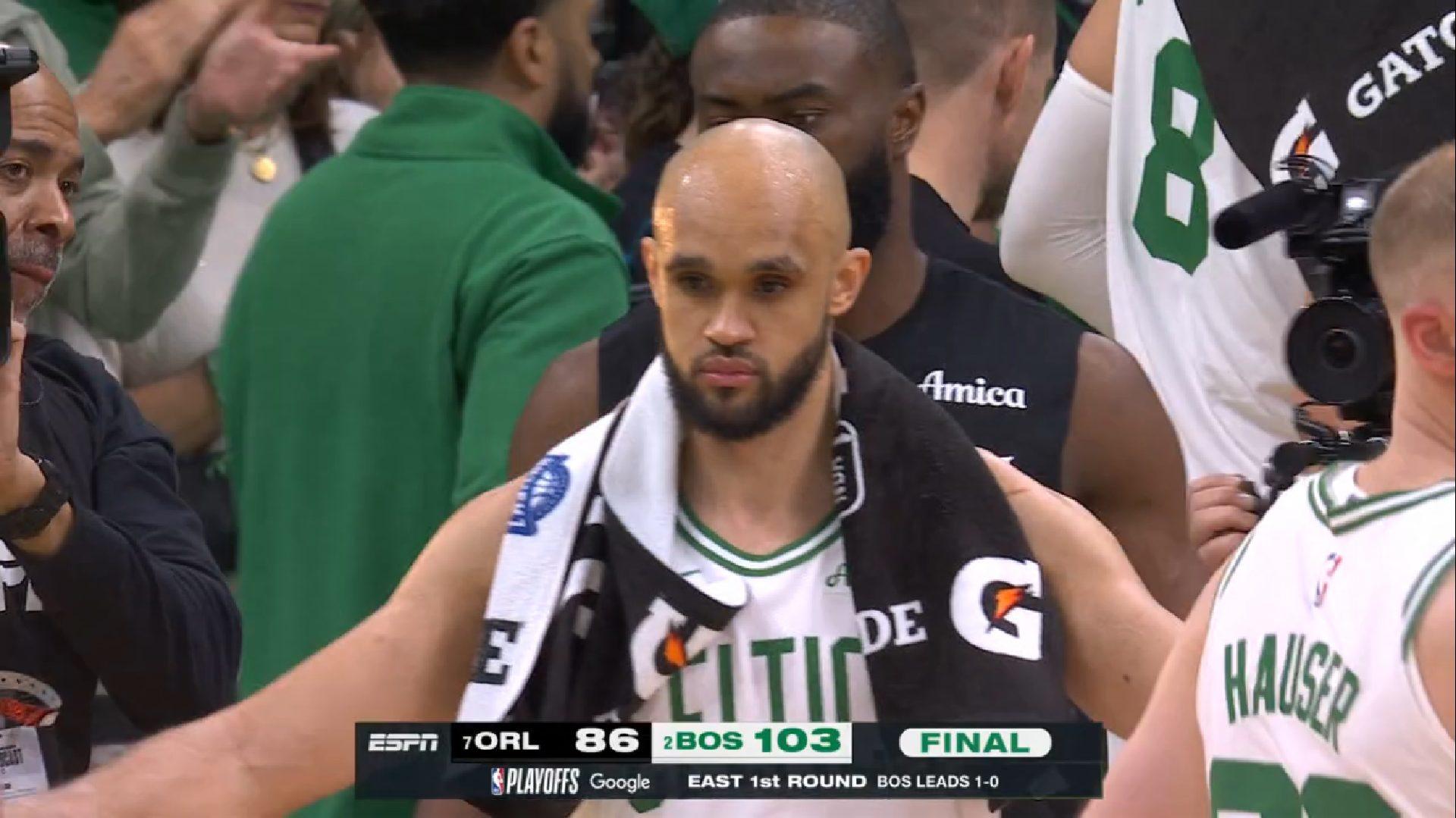 Derrick White Celtics 20 avril 2025