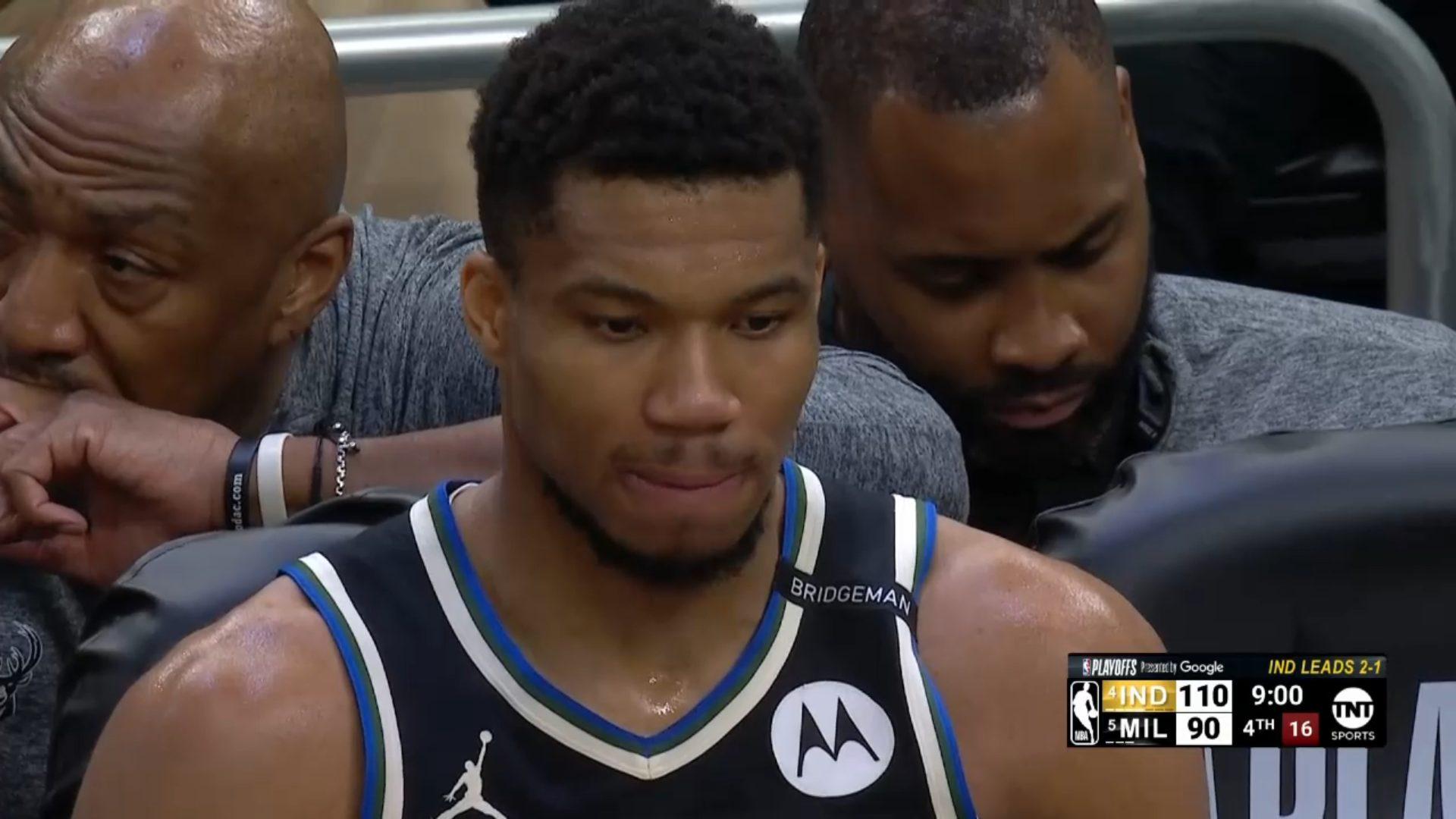 Giannis Antetokounmpo Bucks 28 avril 2025