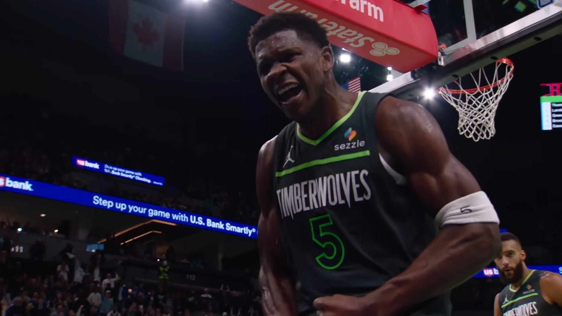 Anthony Edwards Timberwolves 1 mai 2025