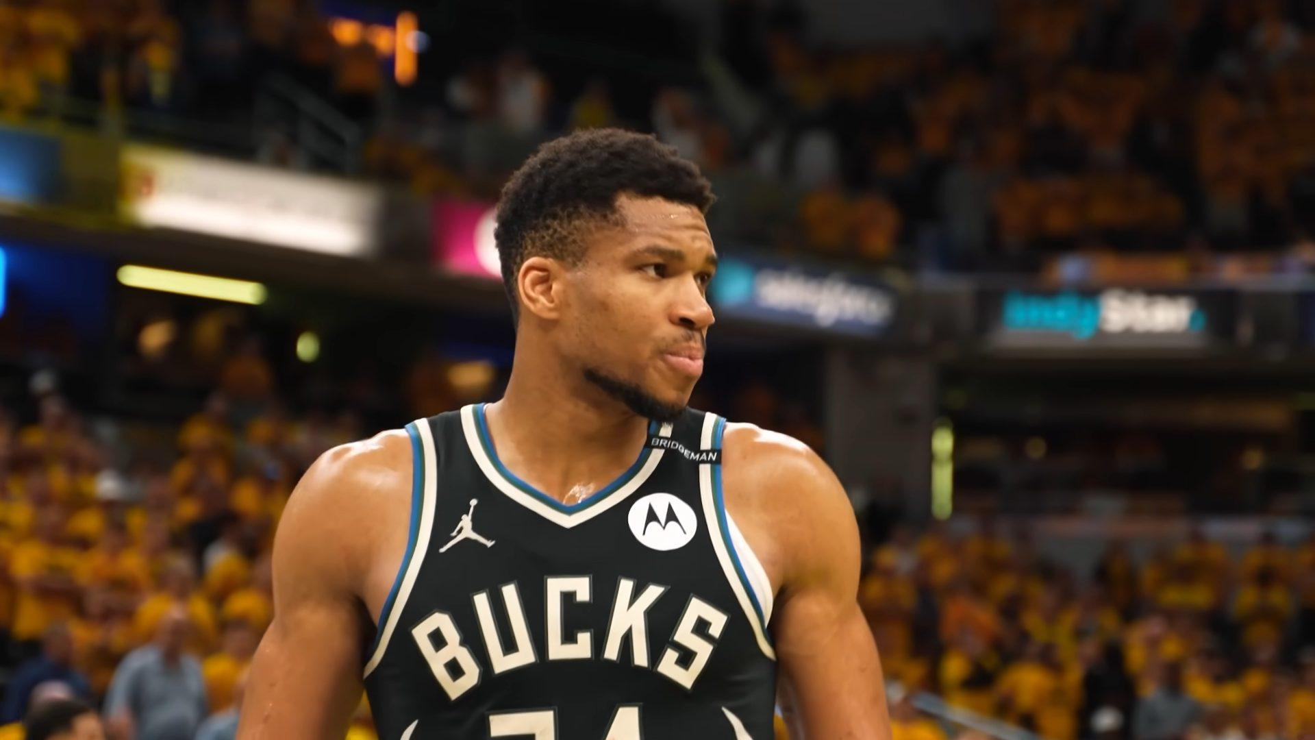 Giannis Antetokounmpo Bucks 15 mai 2025