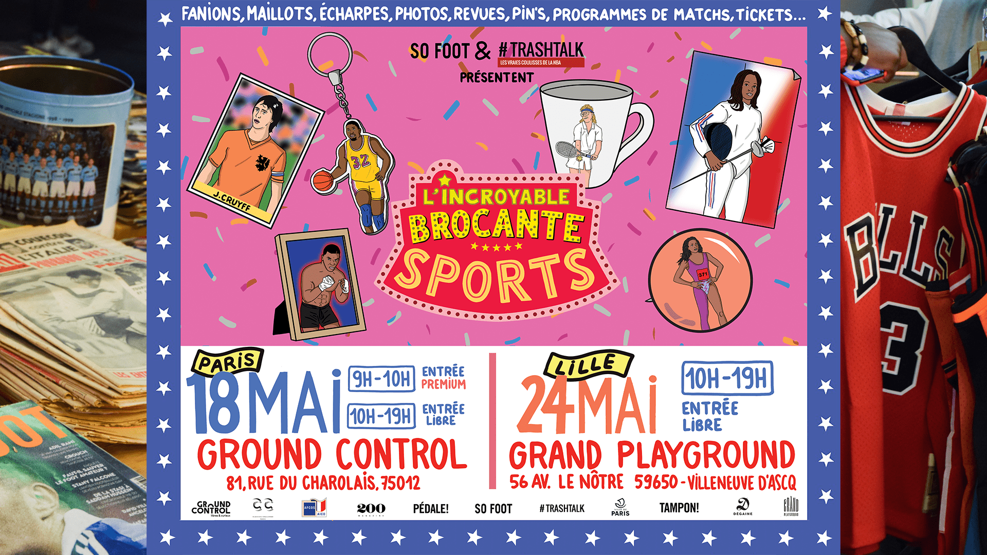 Incroyable Brocante Sports 6 mai 2025