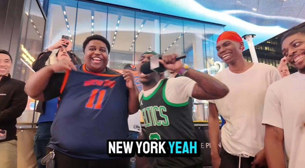 Knicks fans 15 mai 2025