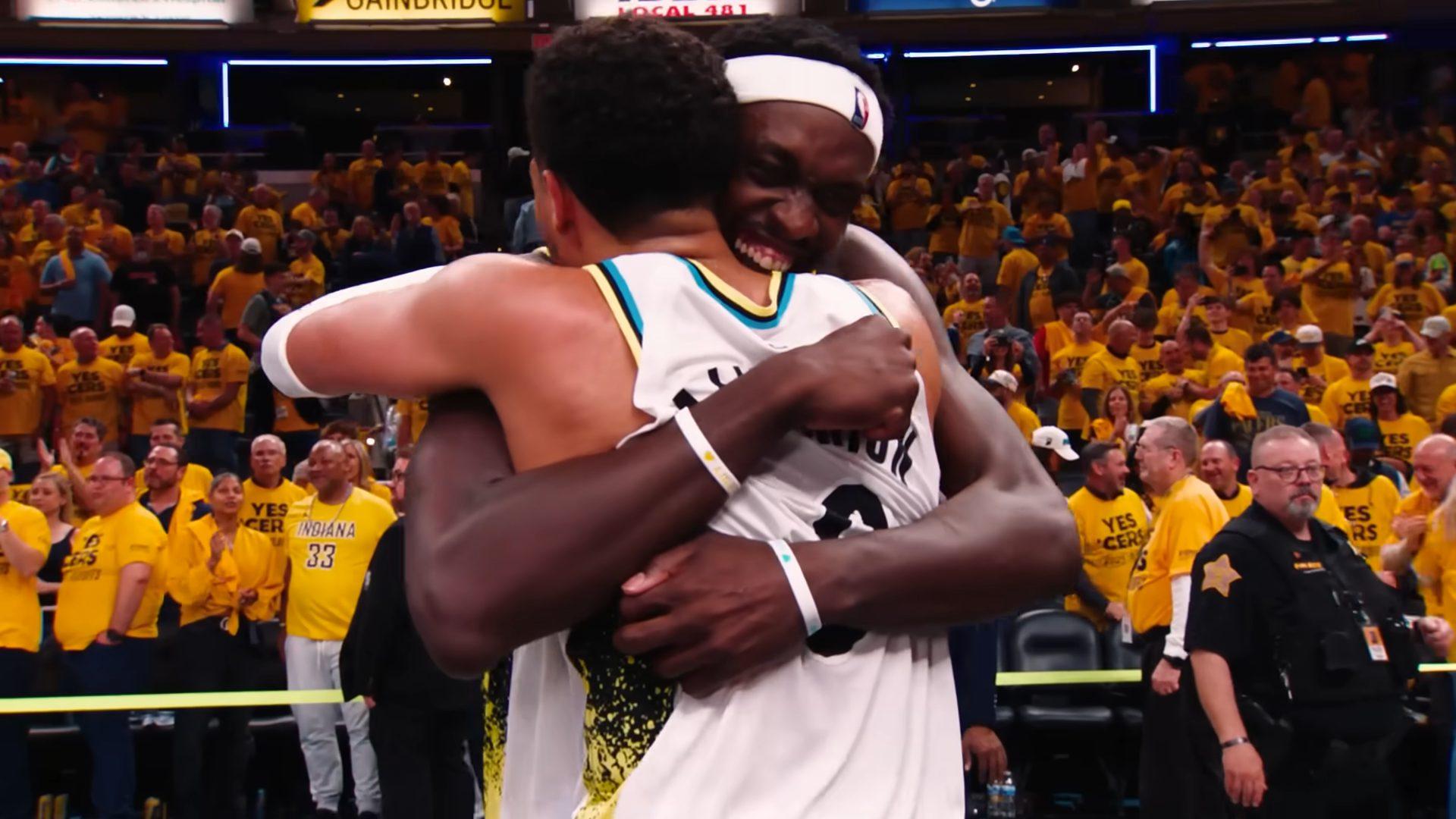 Pascal Siakam Tyrese Haliburton Pacers 17 mai 2025