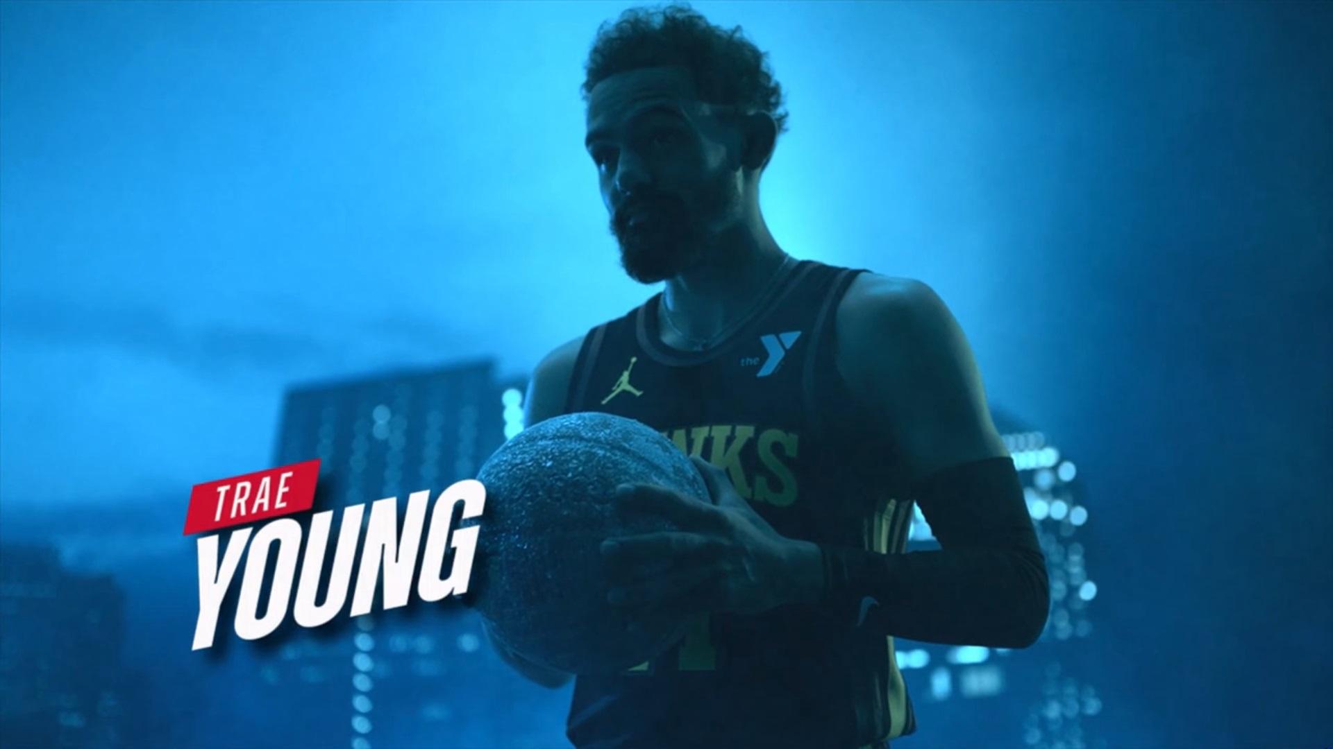 Trae Young Hawks 21 février 2025