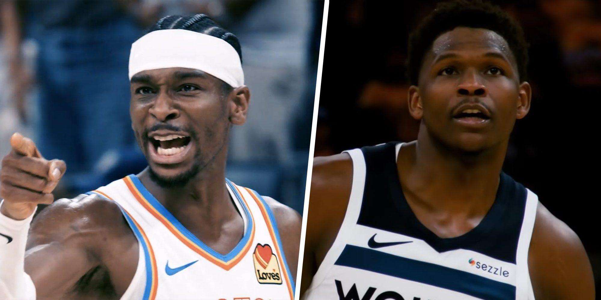Wolves Thunder Playoffs NBA