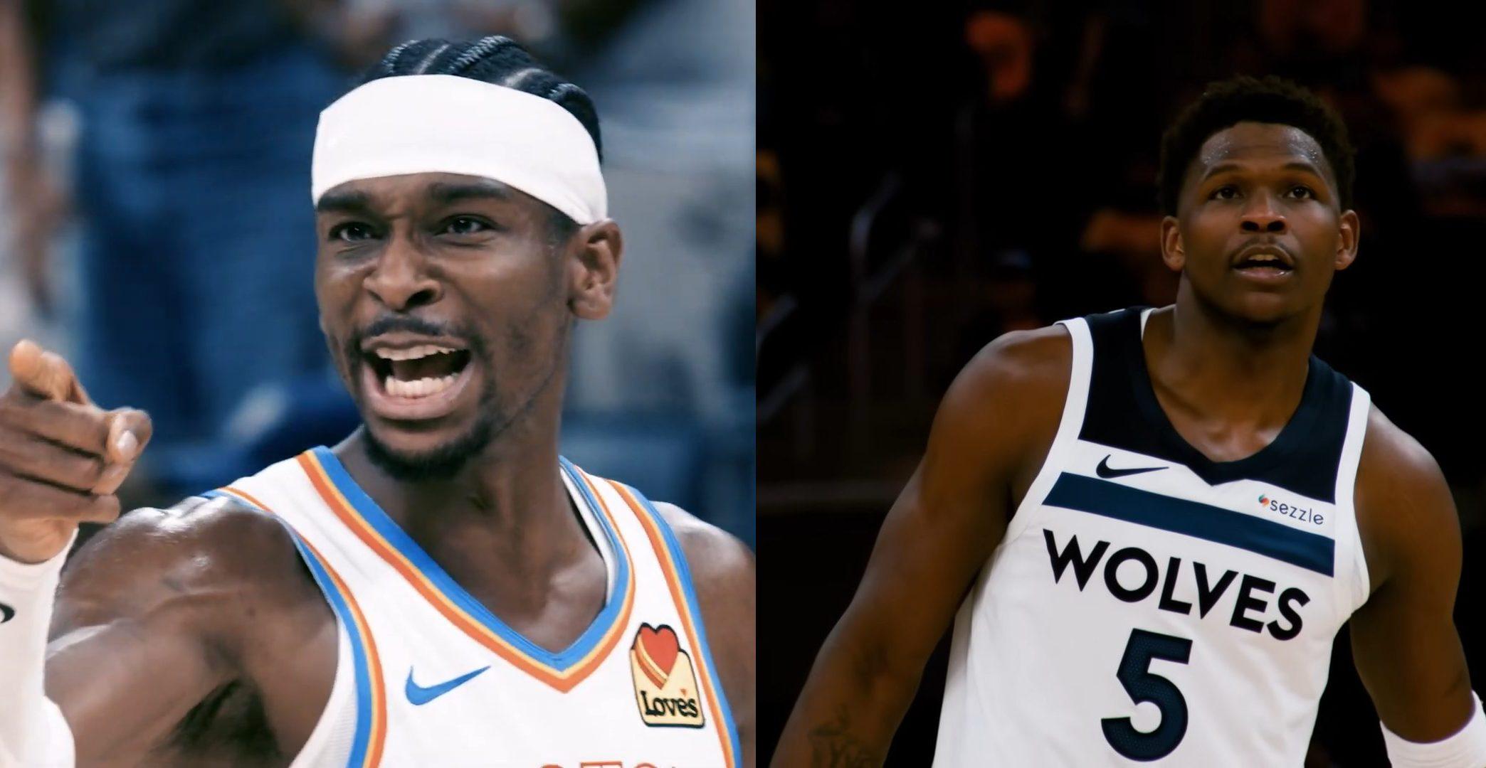 Shai Gilgeous-Alexander VS Anthony Edwards