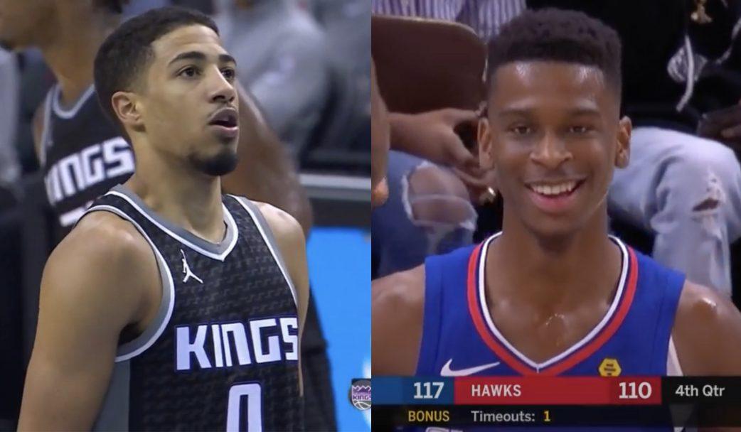 Tyrese Haliburton Kings et Shai Gilgeous-Alexander Clippers