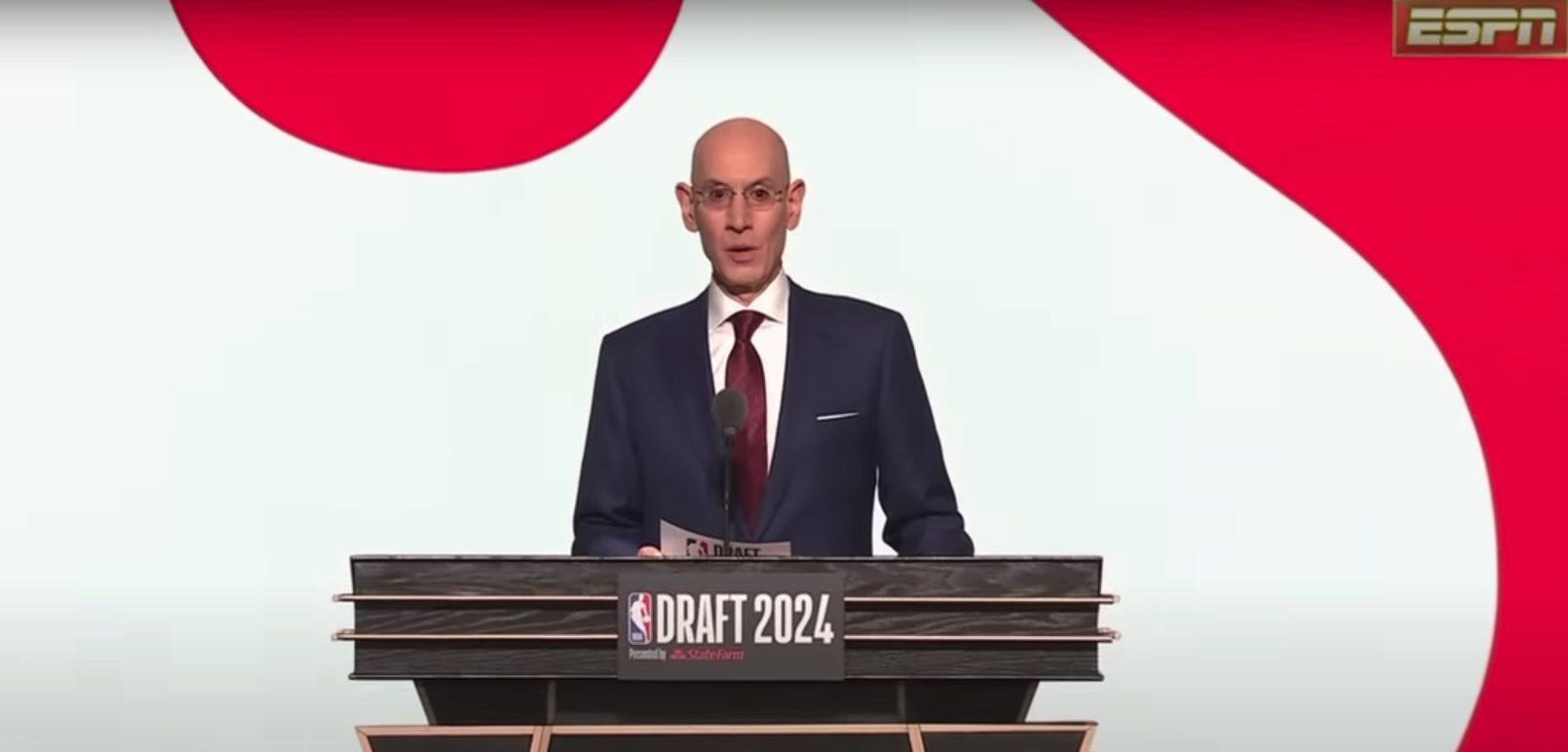 Adam Silver NBA Draft