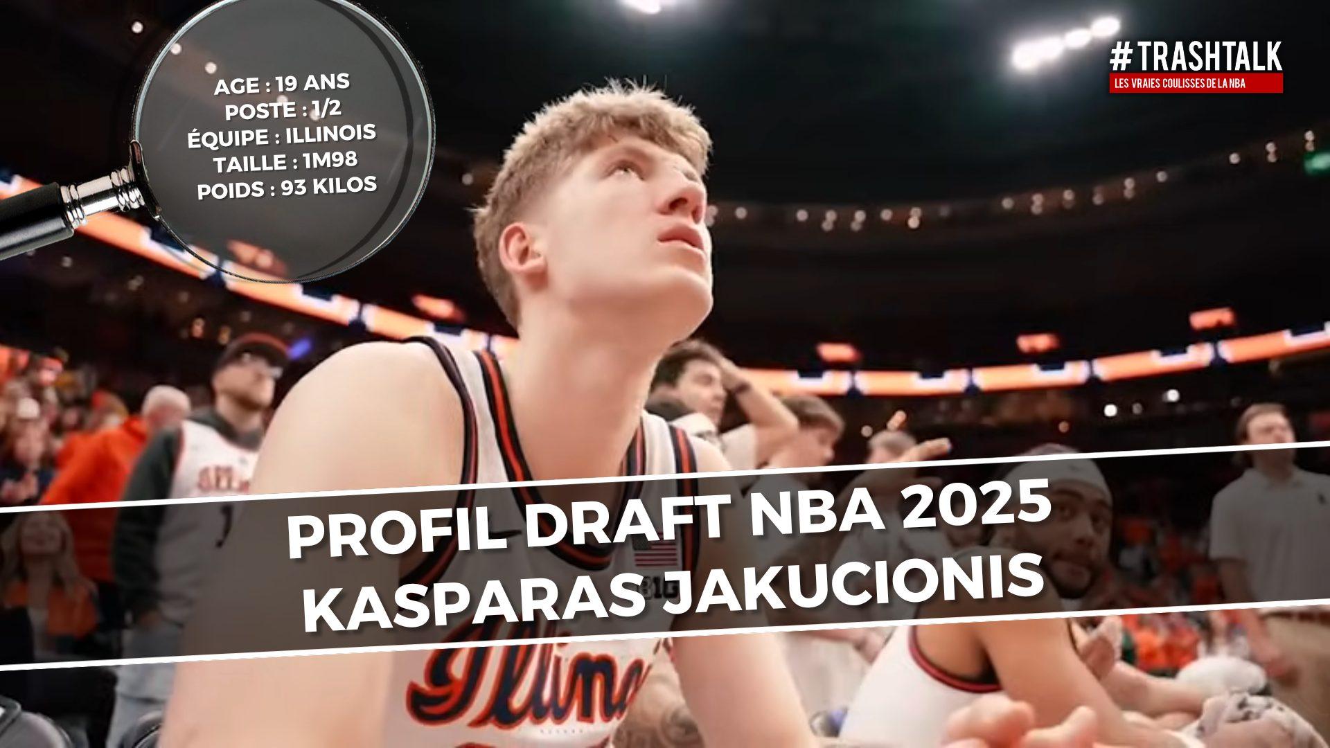 Kasparas Jakucionis Profil Draft 18 juin 2025