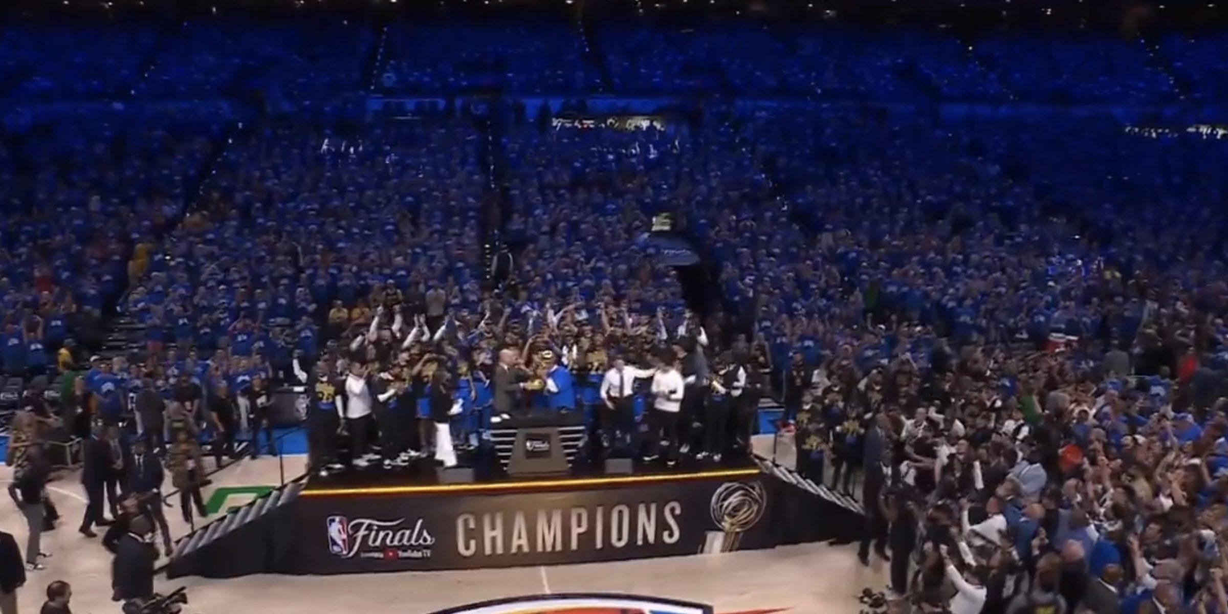 Oklahoma City Thunder Champion NBA 2025