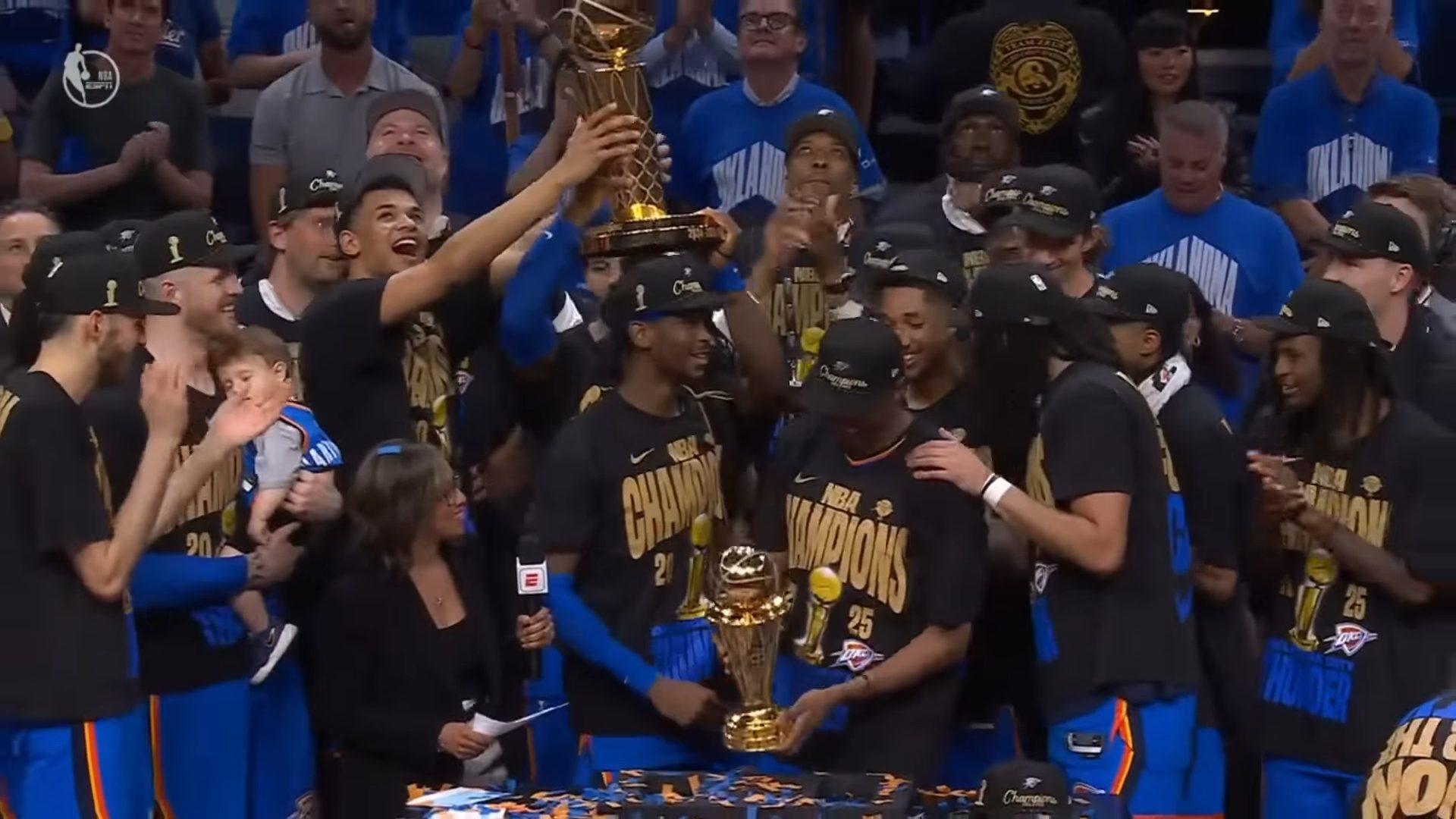 Thunder dynastie NBA 23 juin 2025