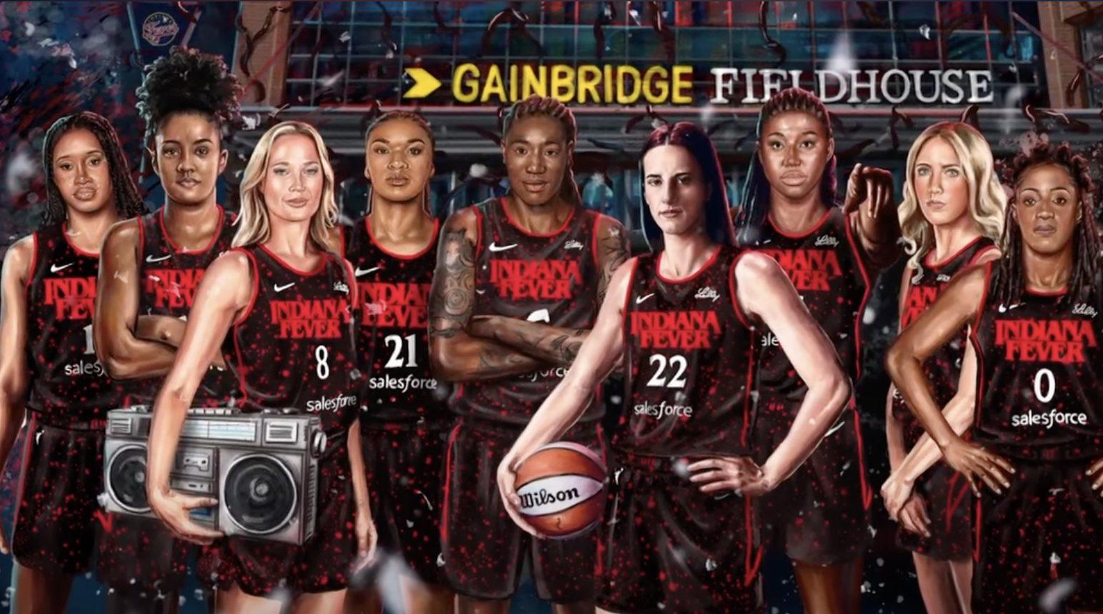 Indiana Fever Stranger Things