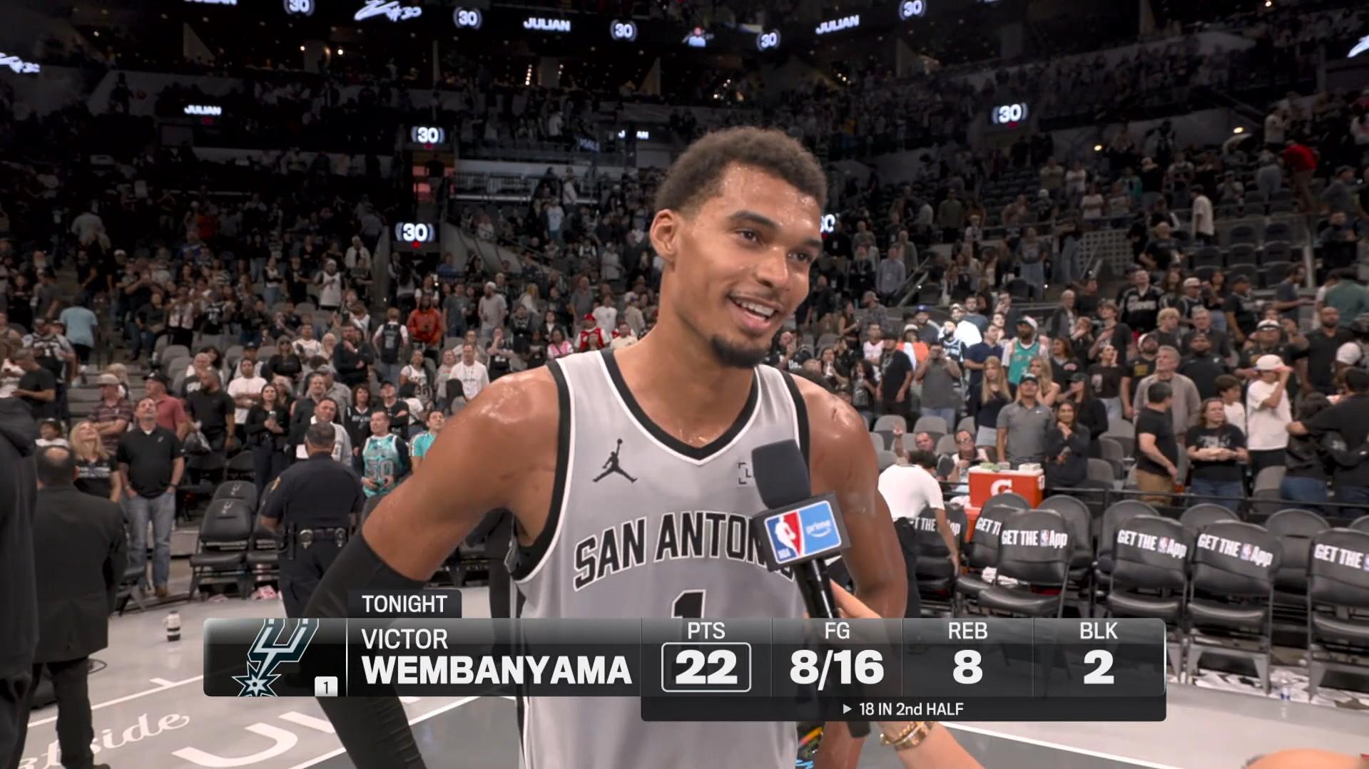 victor wembanyama spurs