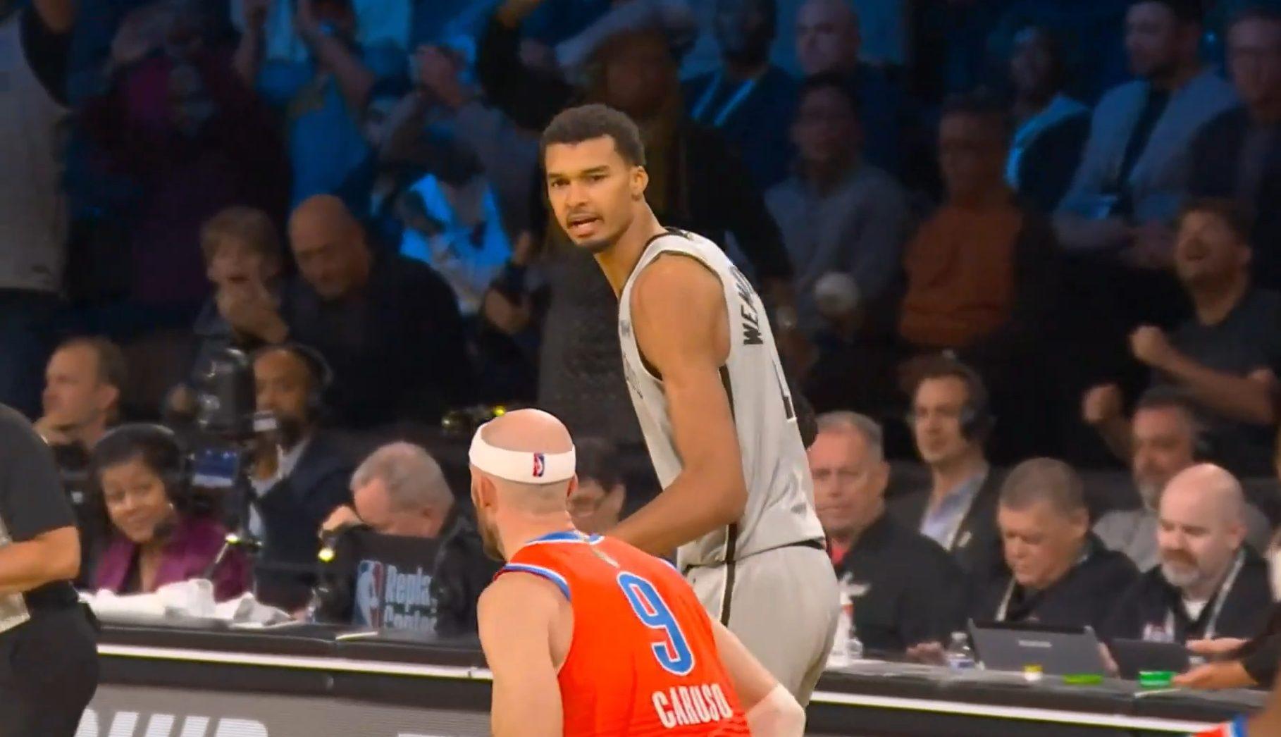 Wemby Caruso Trashtalk Award