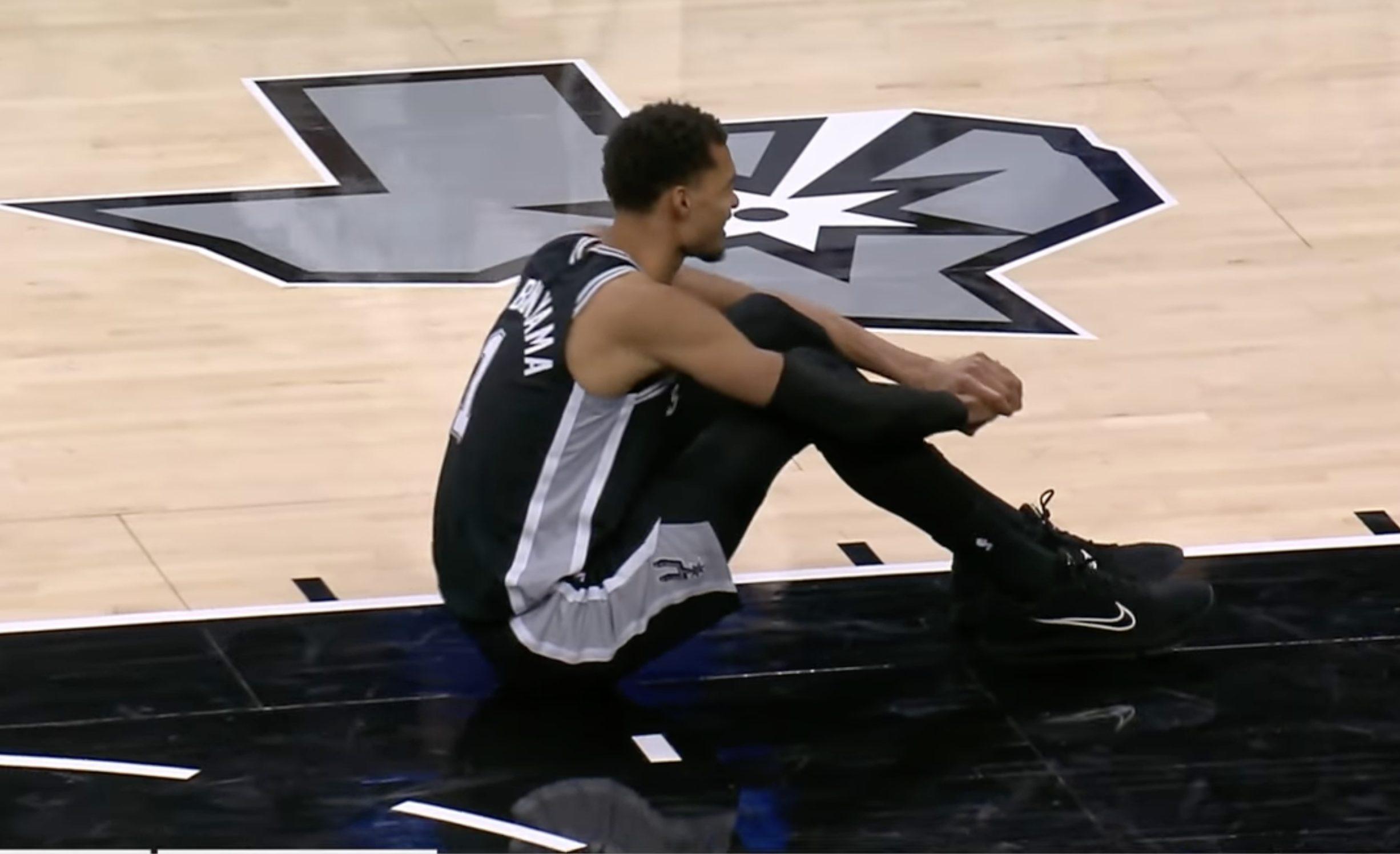 Victor Wembanyama blessé 1er janvier 2026