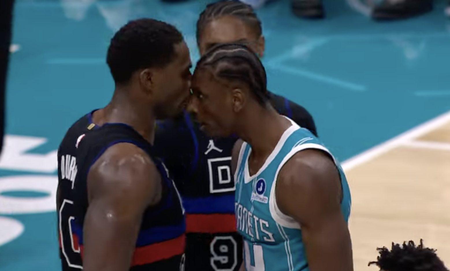 Jalen Duren et Moussa Diabaté bagarre NBA 10 février 2026
